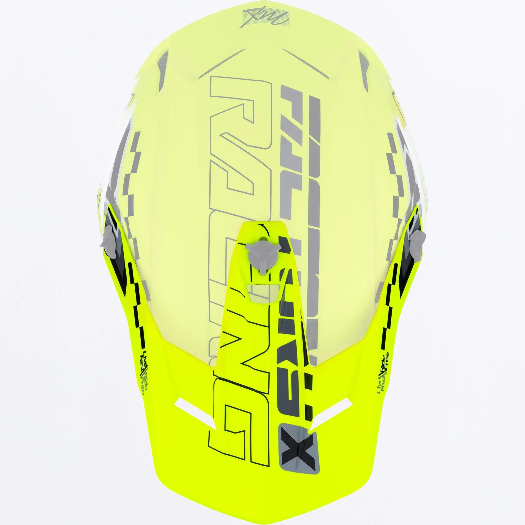 Clutch Race Div Helmet Peak - Image 2
