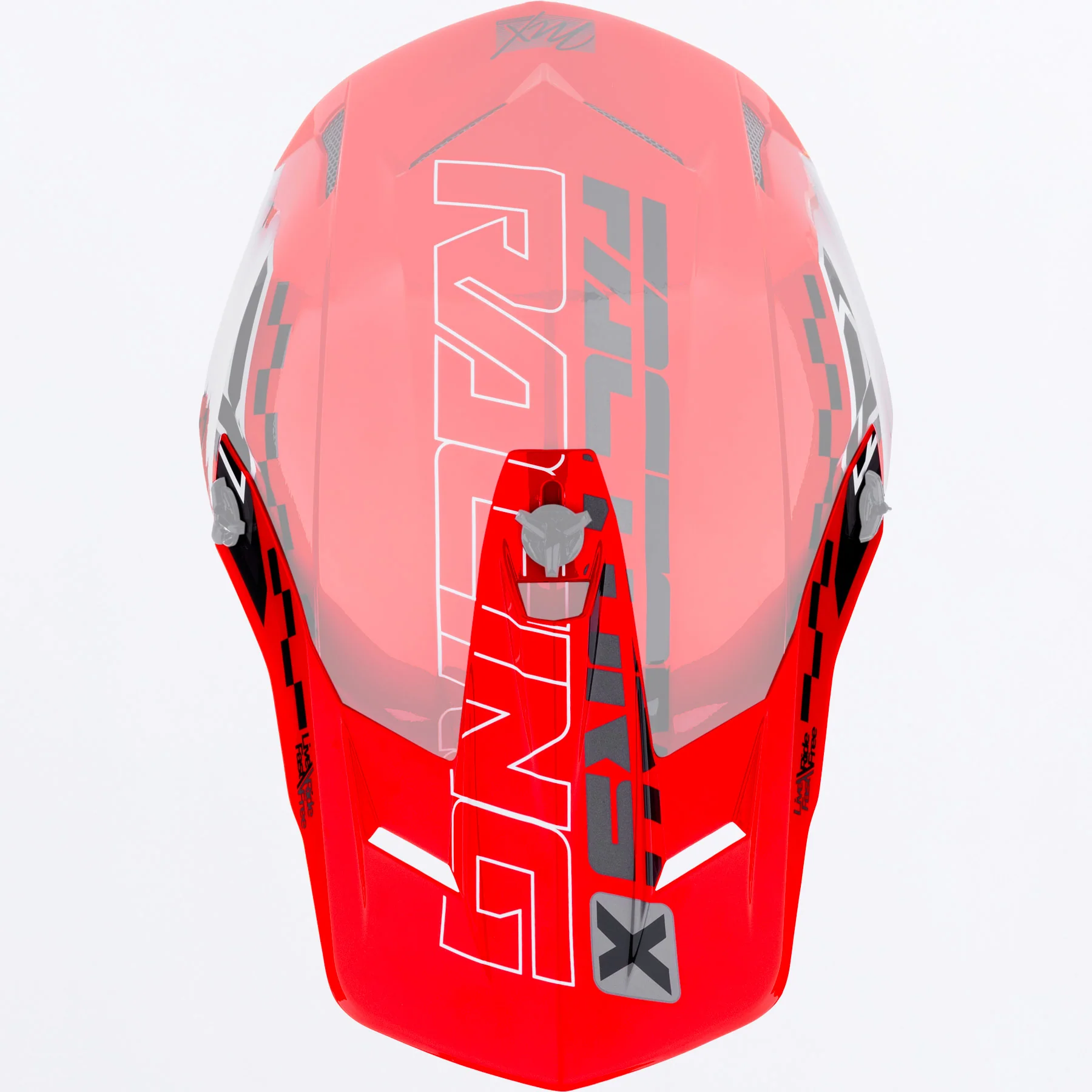 Clutch Race Div Helmet Peak - Image 3