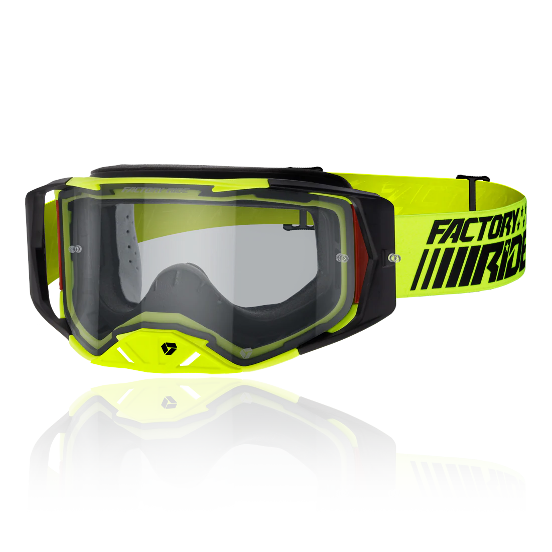 Factory Ride Clear MX Goggle