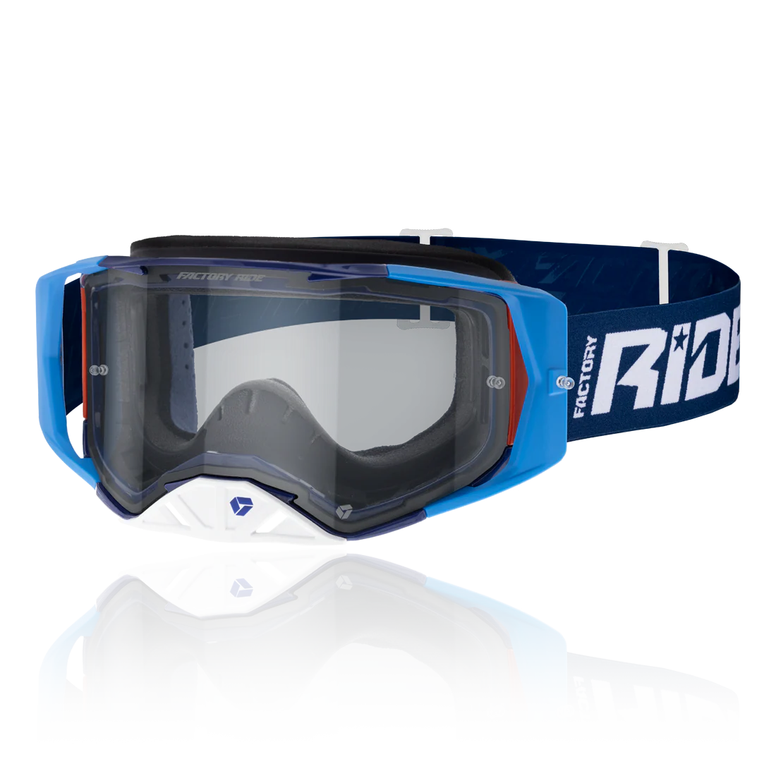 Factory Ride Clear MX Goggle - Image 2