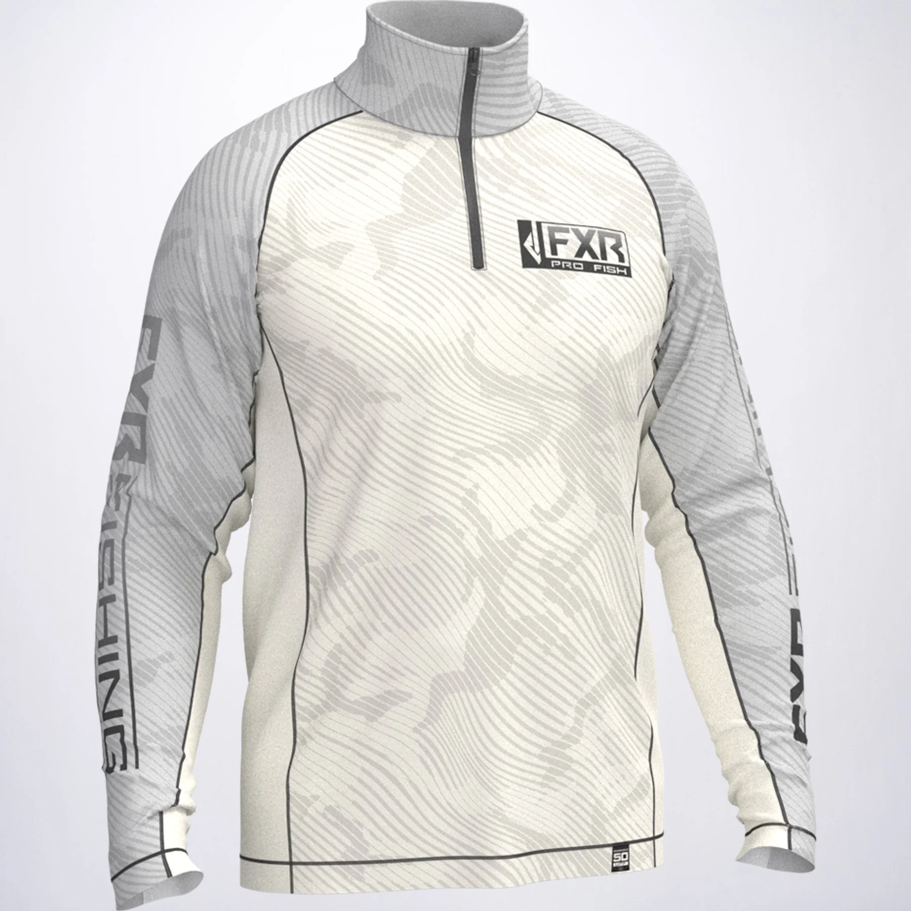 Men's Derby UPF 1/4 Longsleeve - Image 3