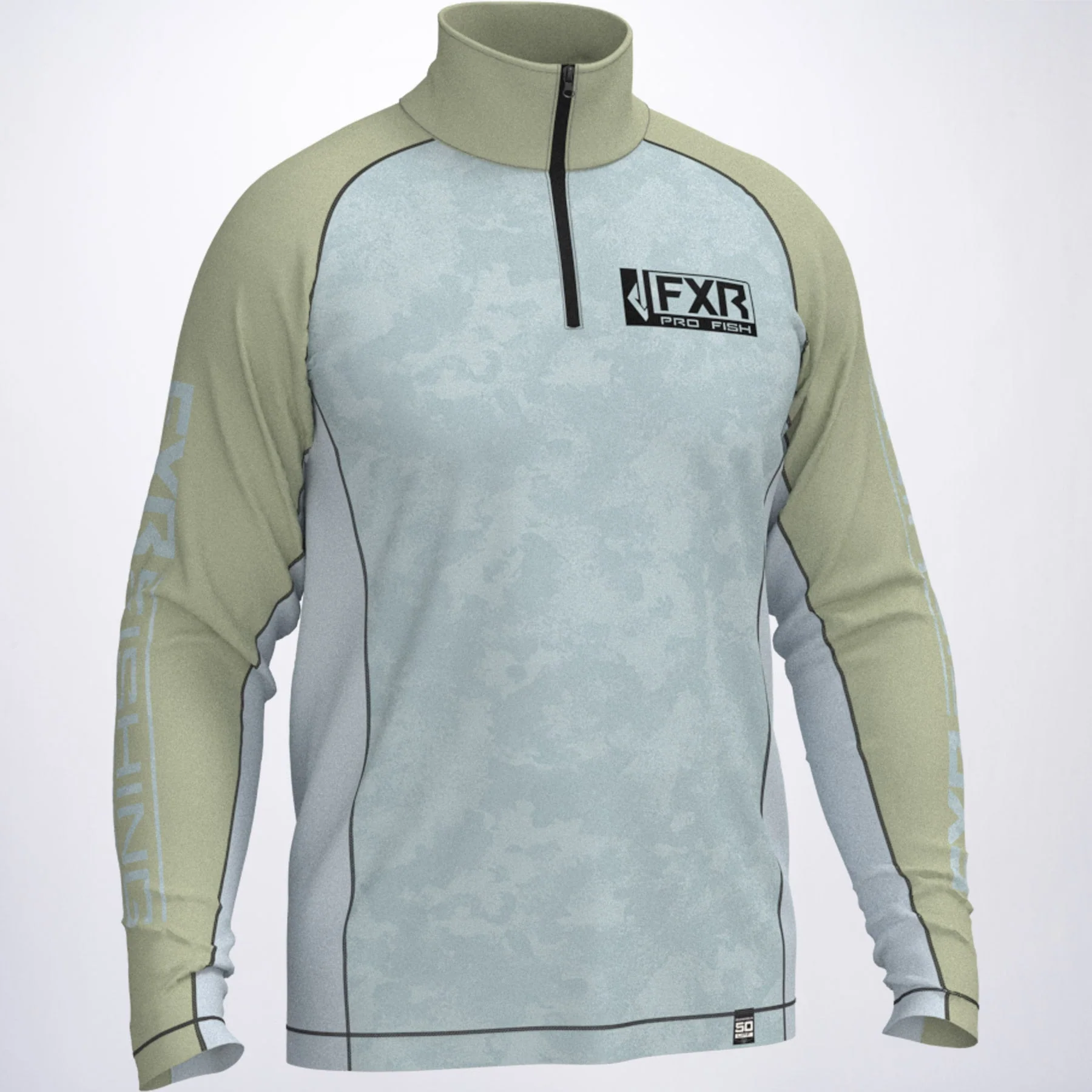 Men's Derby UPF 1/4 Longsleeve - Image 4