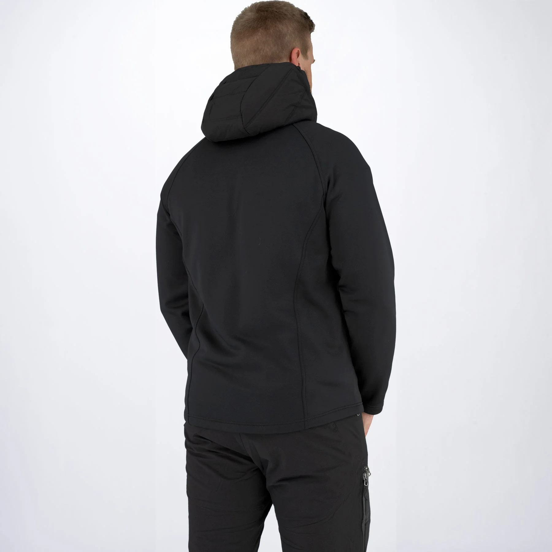 Men's Podium Hybrid Quilted Hoodie - Image 2