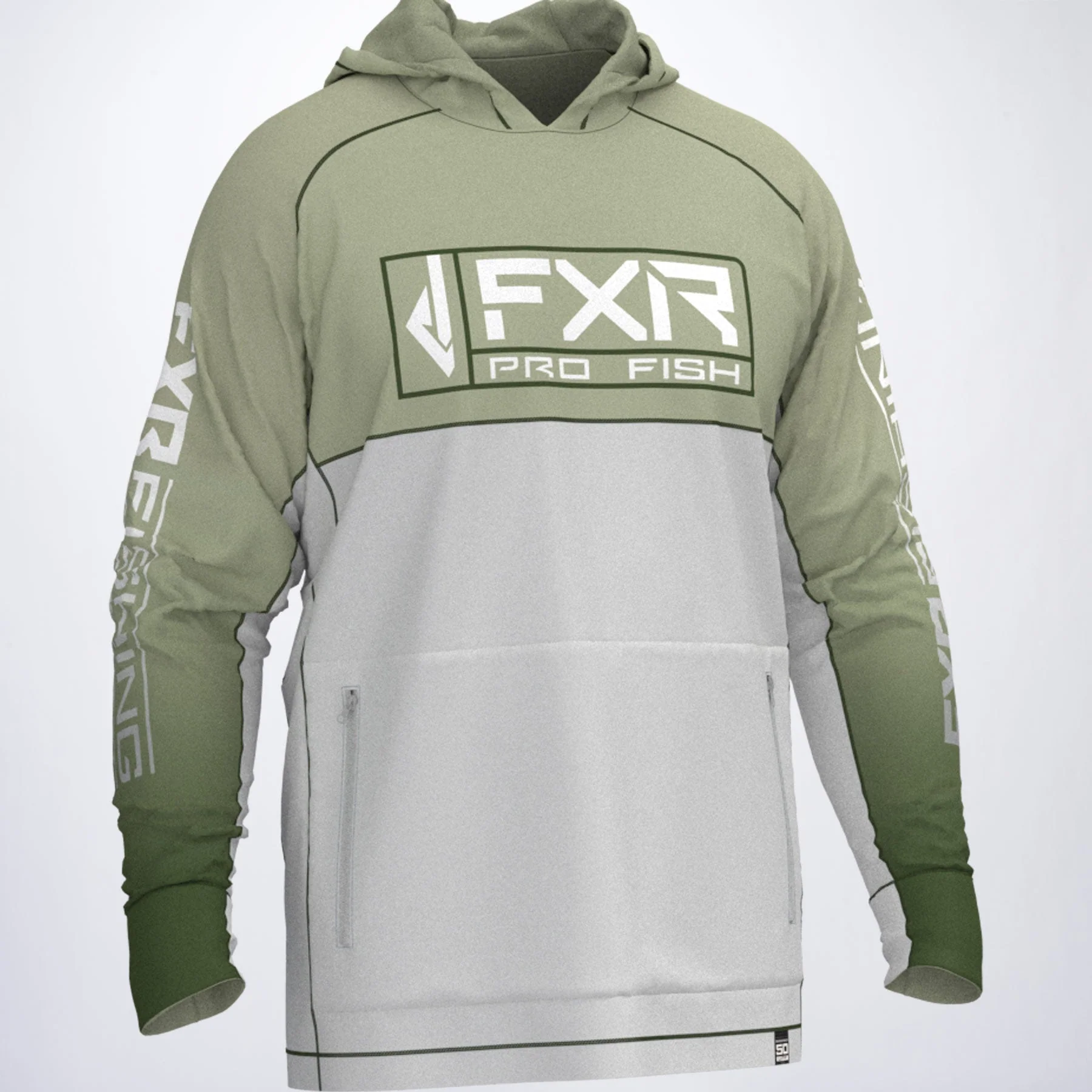 Men's Tournament Hybrid UPF Pullover Hoodie - Image 2