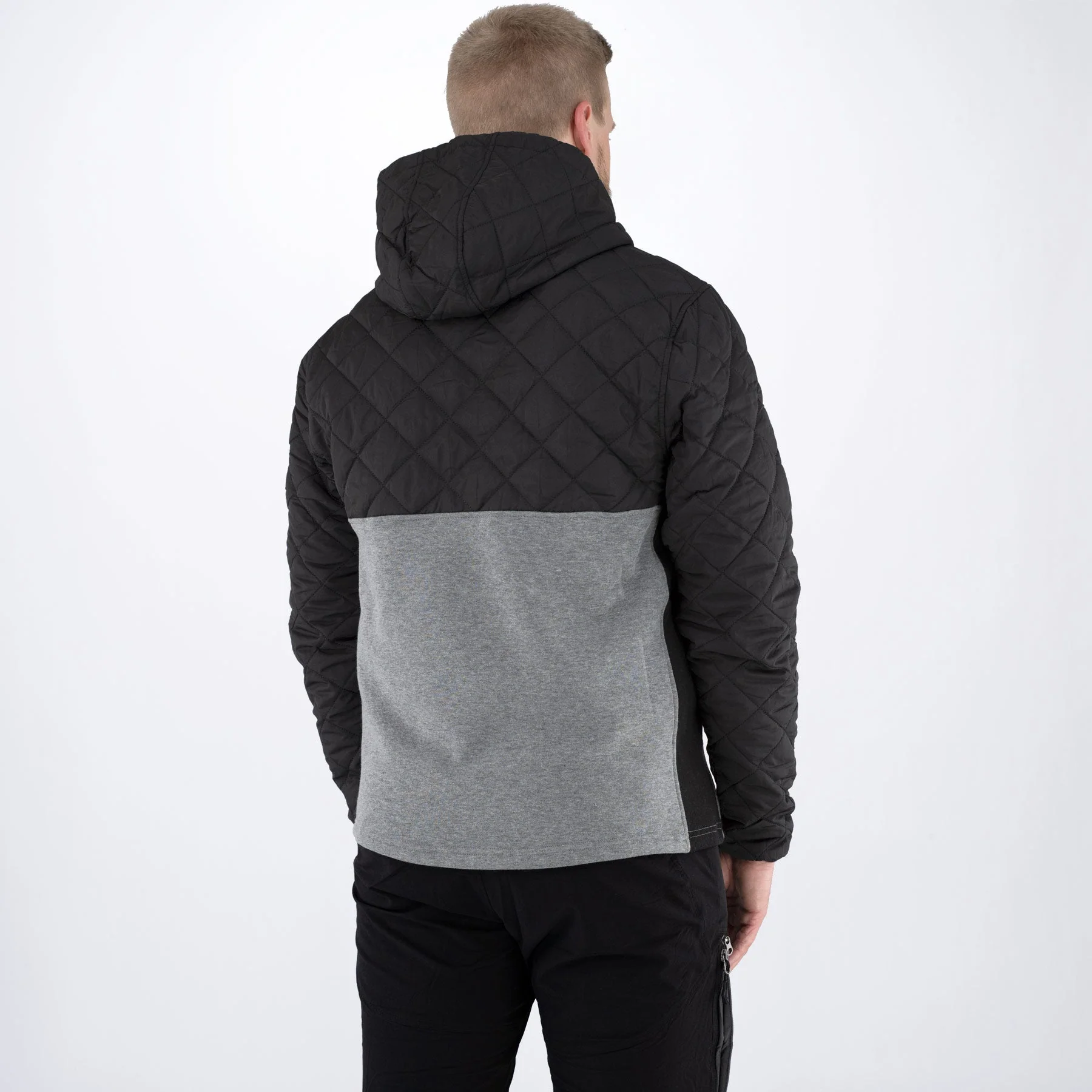 Men's Tracker Quilted Pullover Hoodie - Image 2