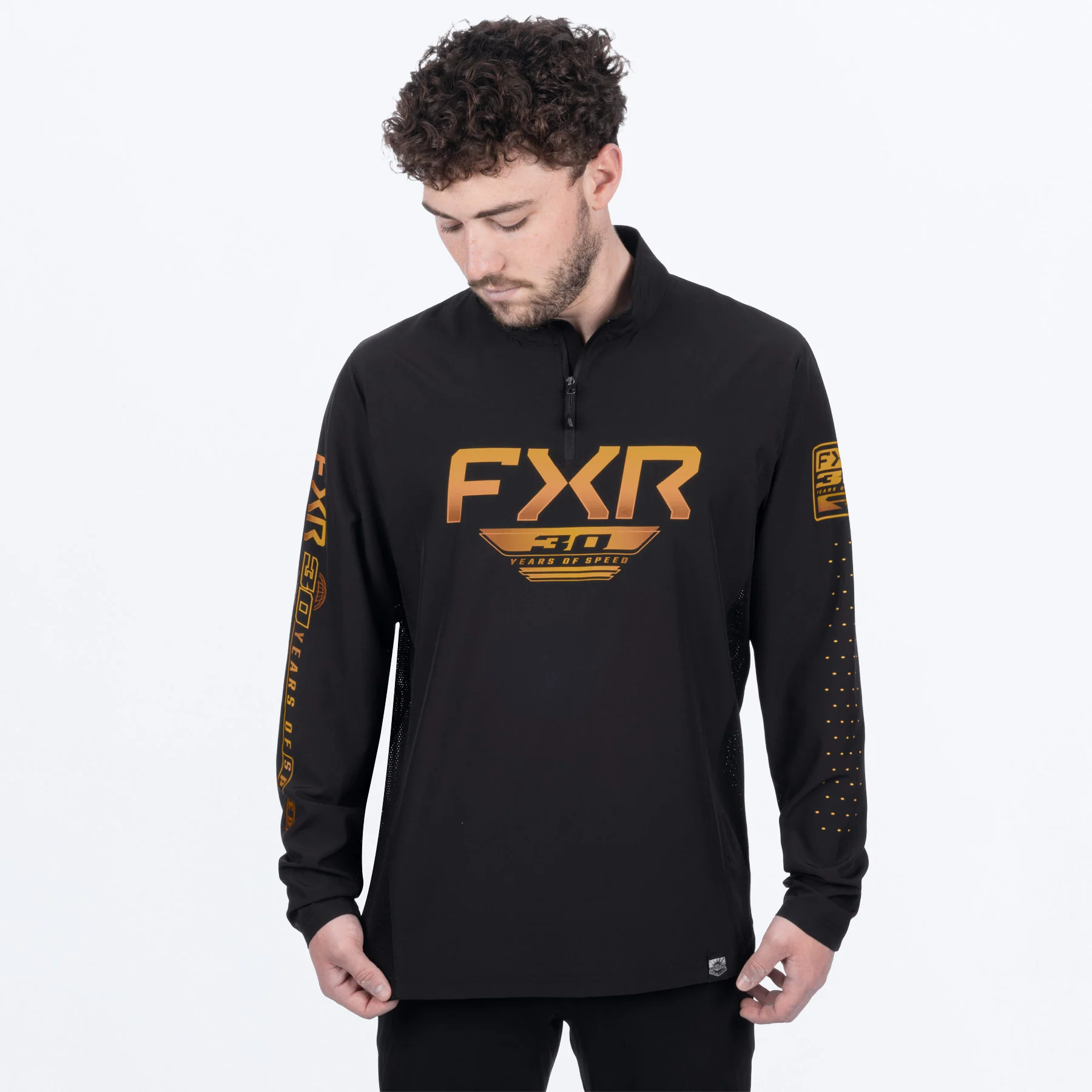 Men's 30 Years of Speed UPF 1/4 Zip Longsleeve - Image 4