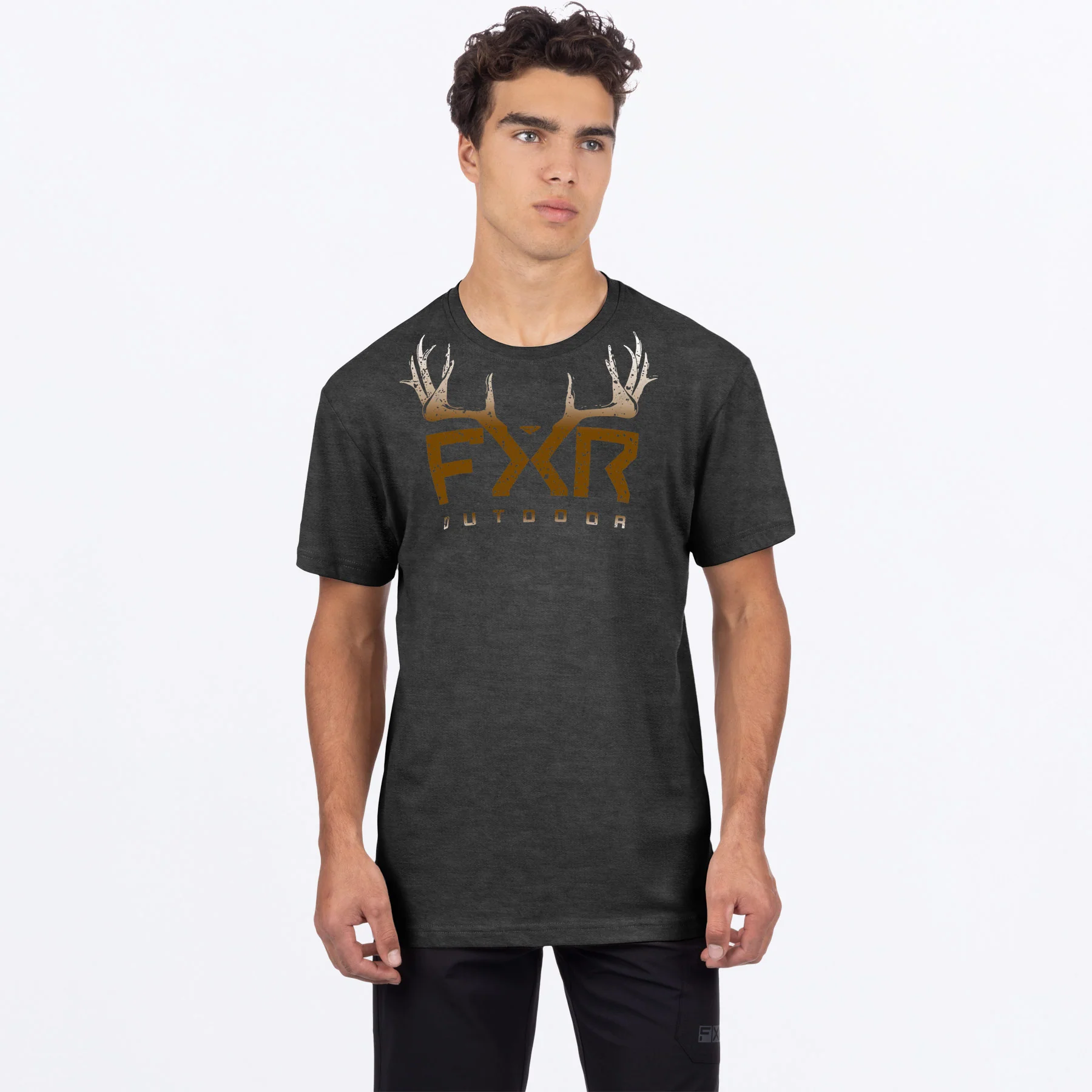 Men's Antler Premium T-Shirt - Image 2
