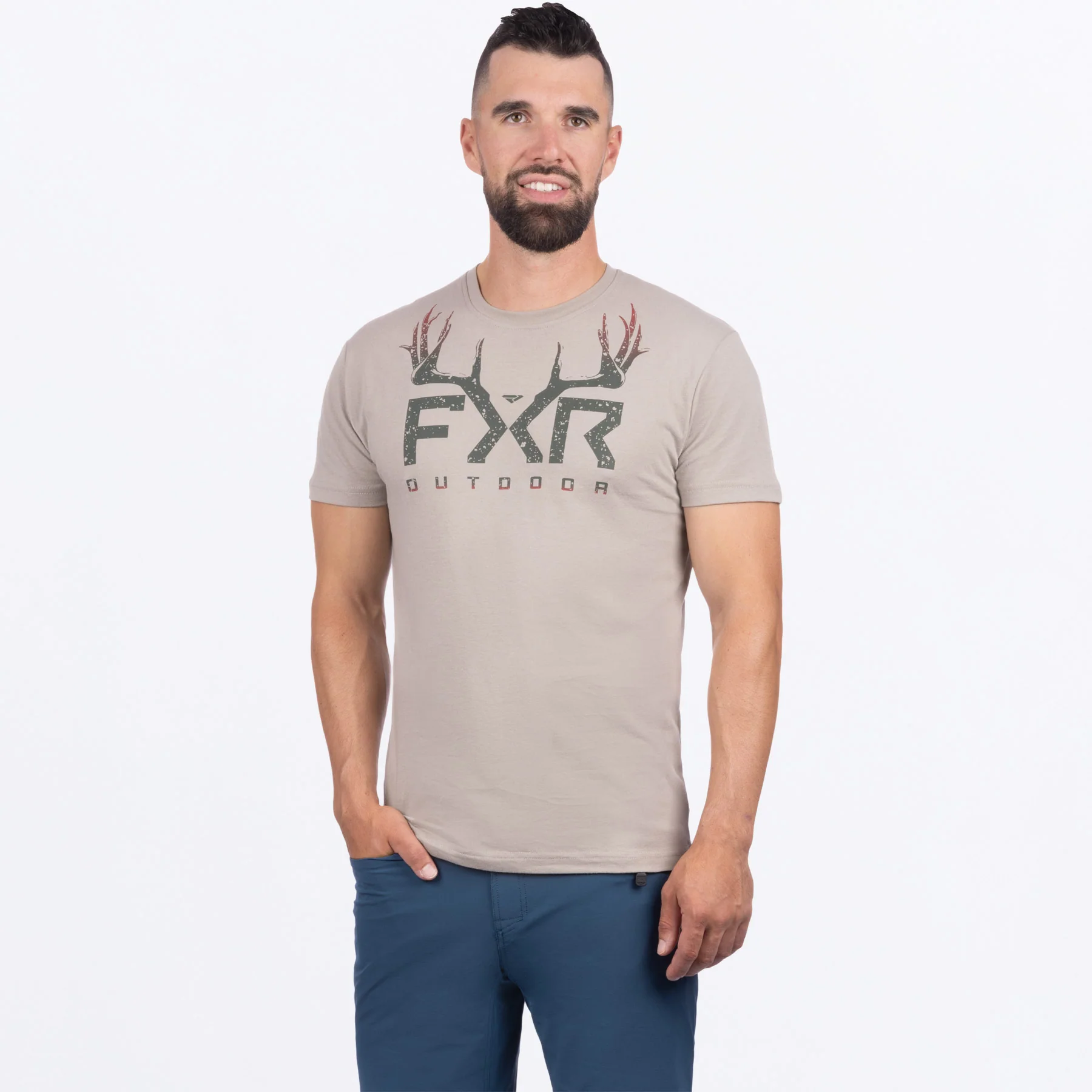 Men's Antler Premium T-Shirt - Image 5