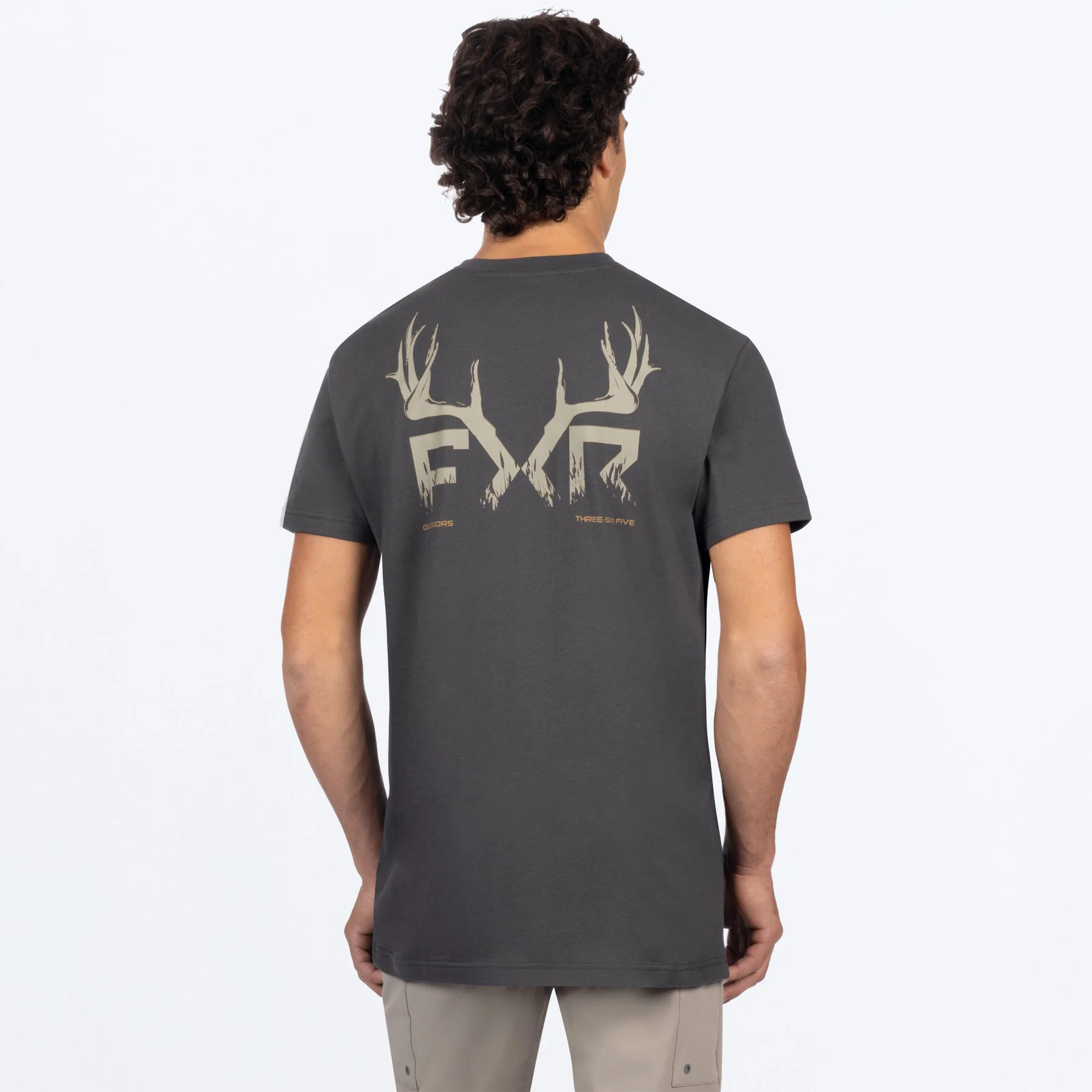 Men's Antler Premium T-Shirt - Image 3