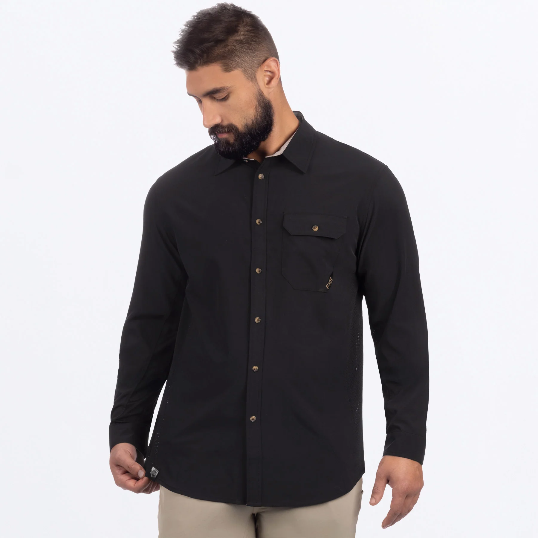 Men's Breeze Performance UPF Longsleeve Shirt - Image 2