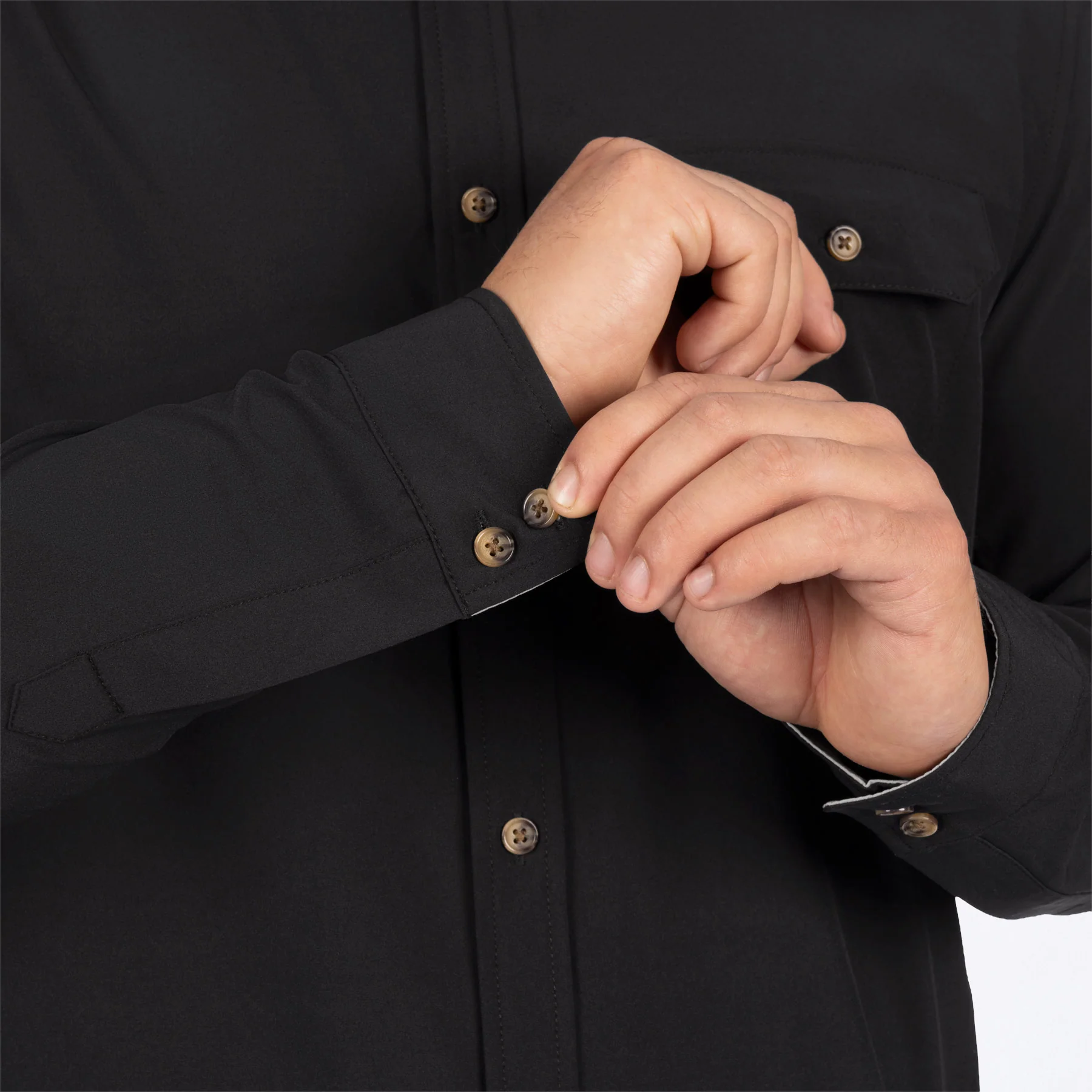 Men's Breeze Performance UPF Longsleeve Shirt - Image 6