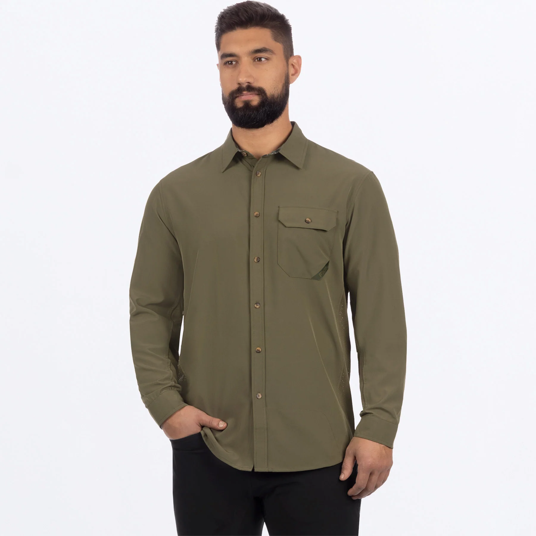 Men's Breeze Performance UPF Longsleeve Shirt - Image 7