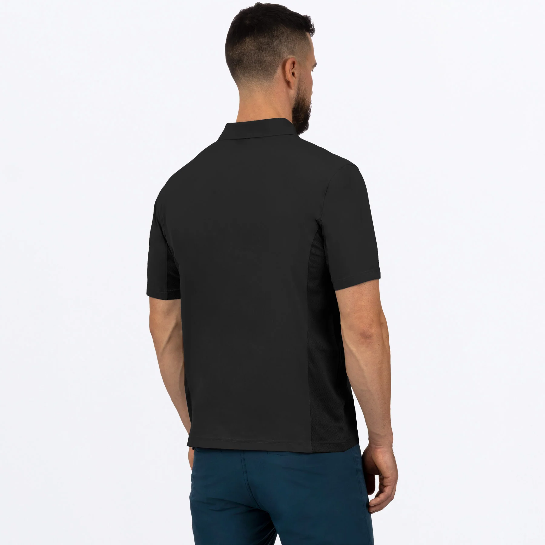 Men's Breeze Performance UPF Polo Shirt - Image 2