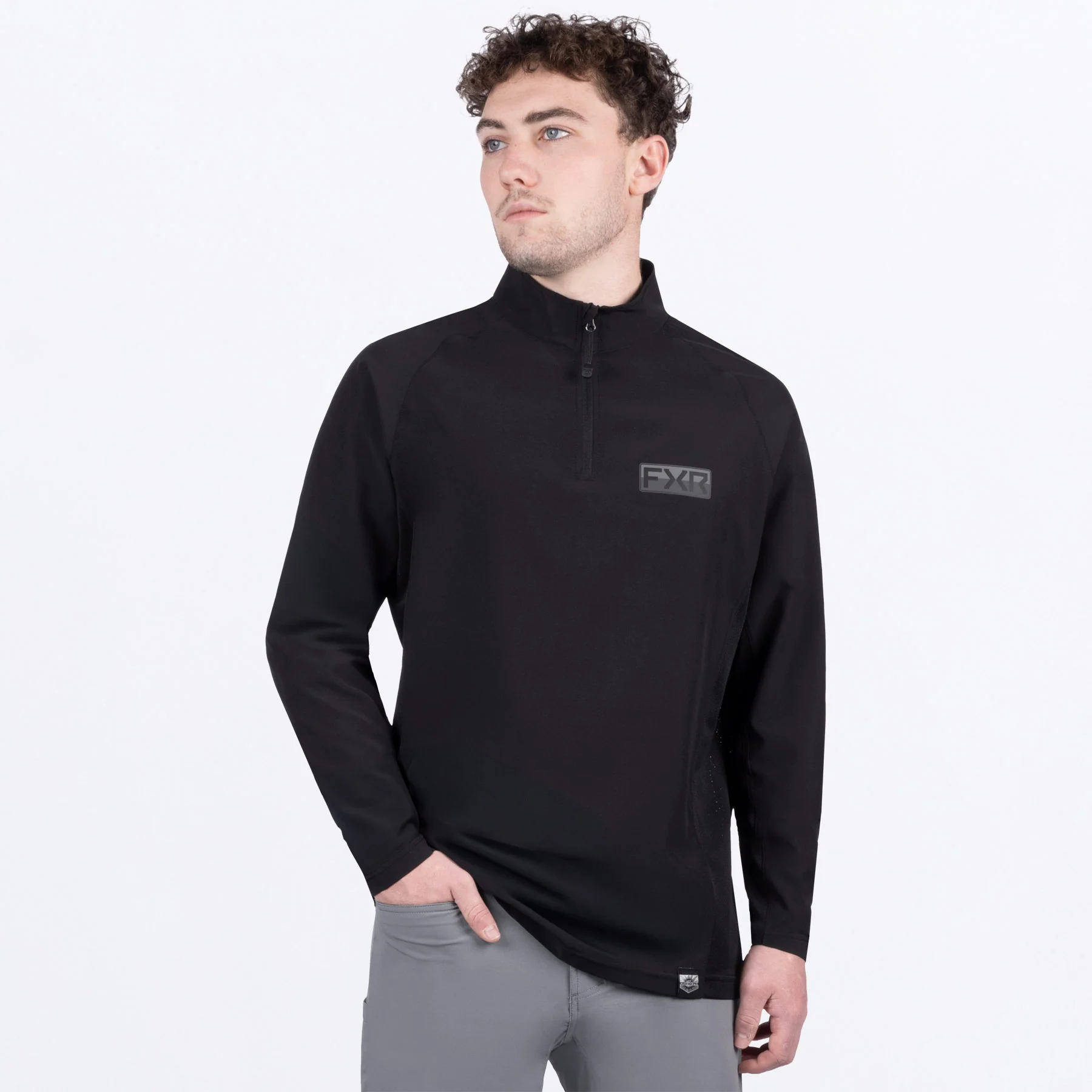Men's Breeze UPF 1/4 Zip Longsleeve