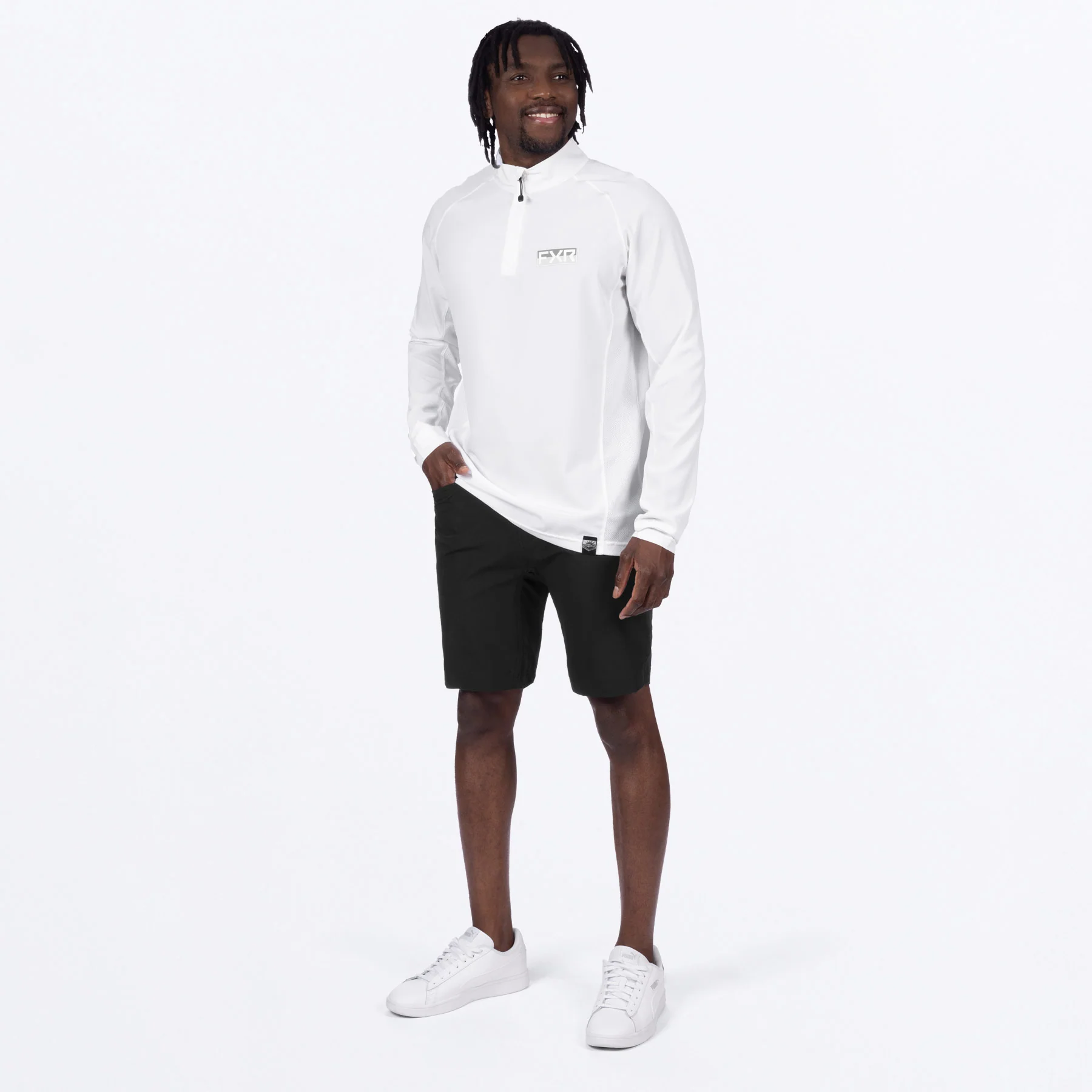 Men's Breeze UPF 1/4 Zip Longsleeve - Image 13