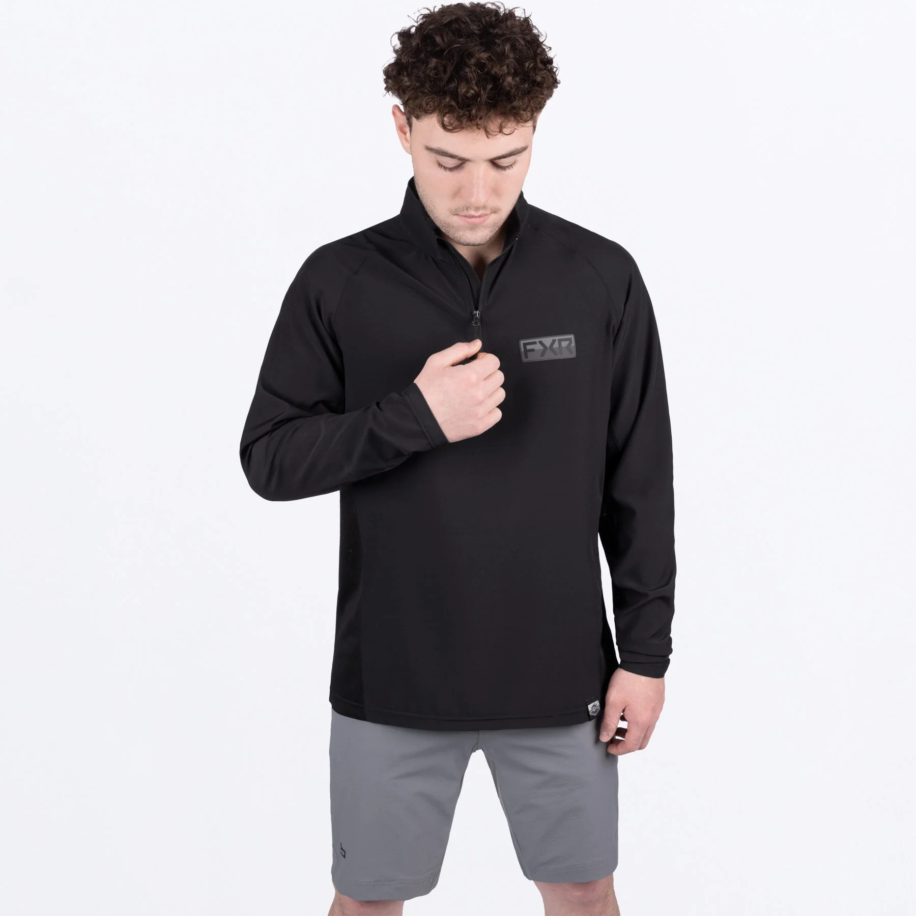 Men's Breeze UPF 1/4 Zip Longsleeve - Image 5