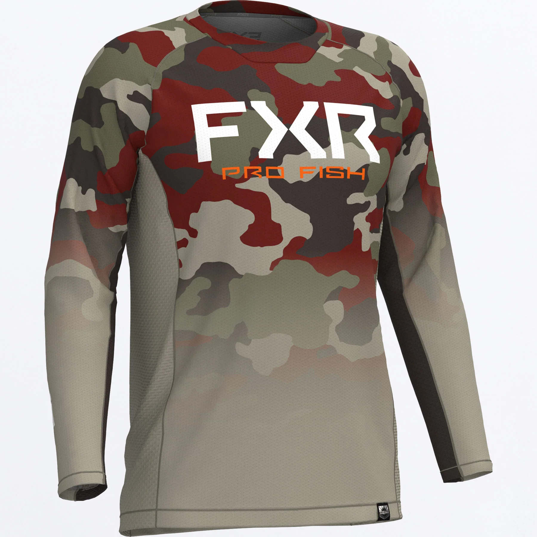 Men's Derby Camo Air UPF Longsleeve - Image 12