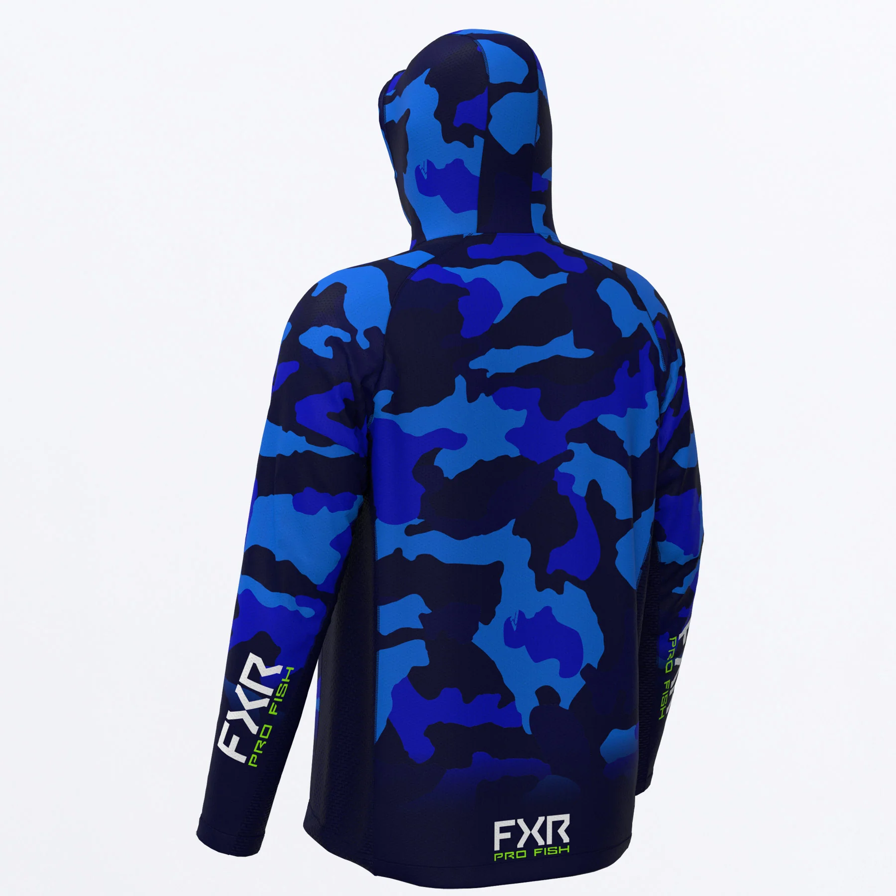 Men's Derby Camo Air UPF Pullover Hoodie - Image 11