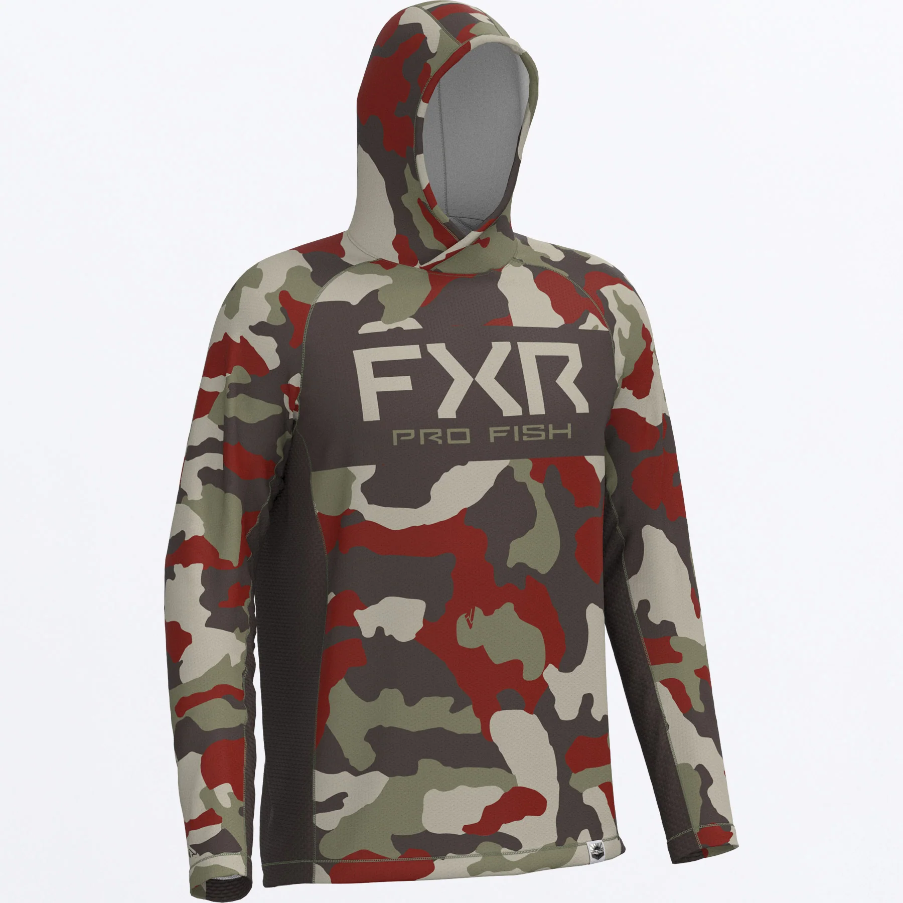 Men's Derby Camo Air UPF Pullover Hoodie - Image 16