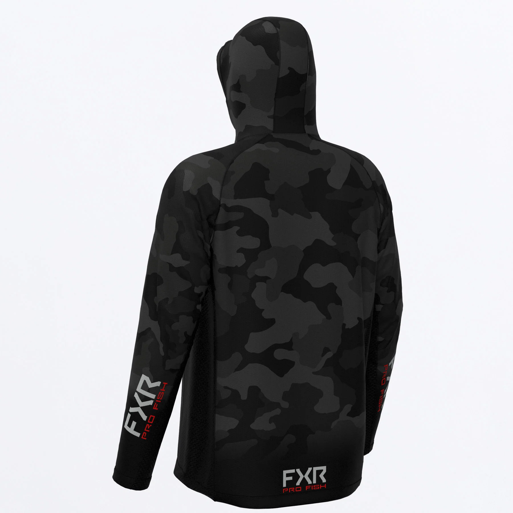 Men's Derby Camo Air UPF Pullover Hoodie - Image 3