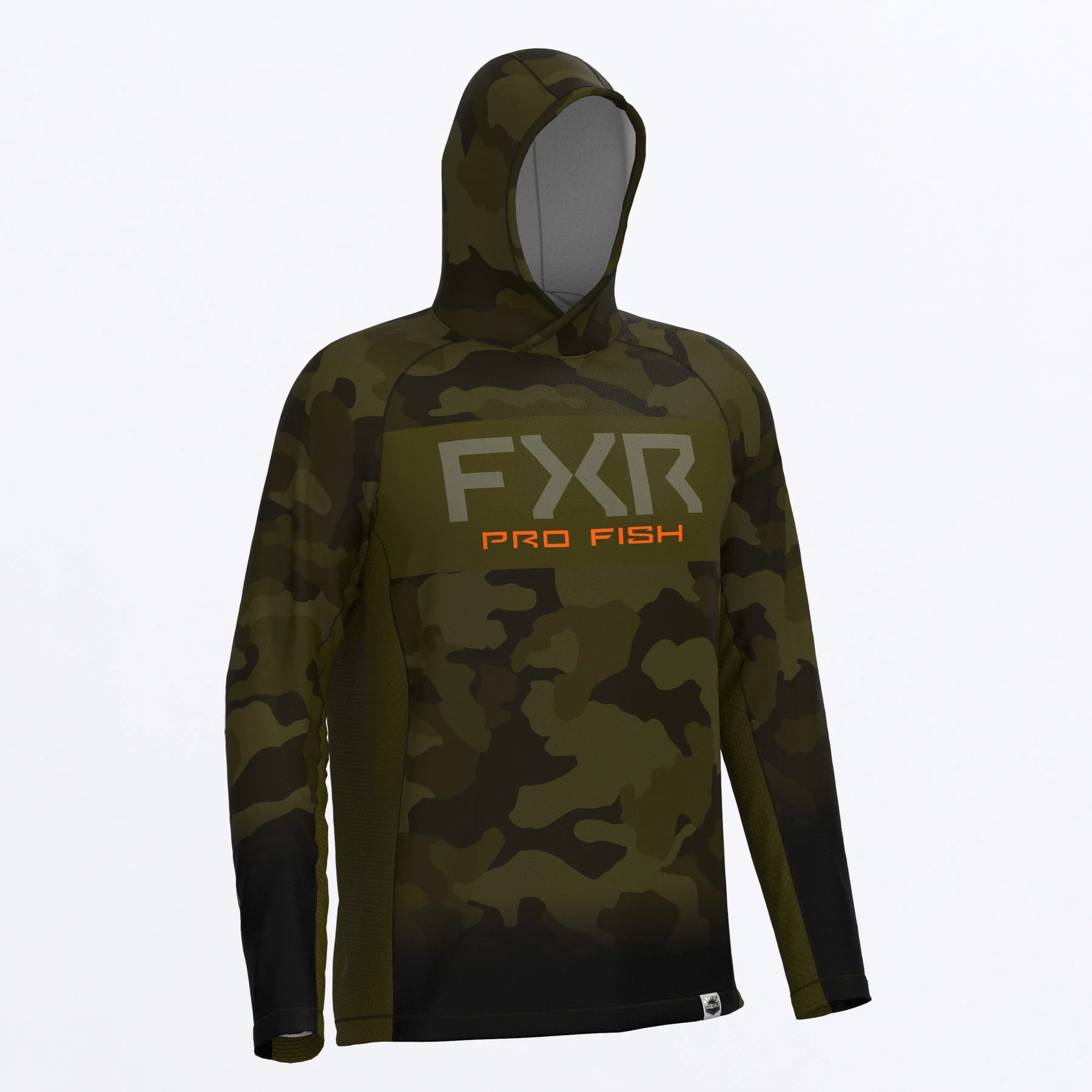 Men's Derby Camo Air UPF Pullover Hoodie - Image 8