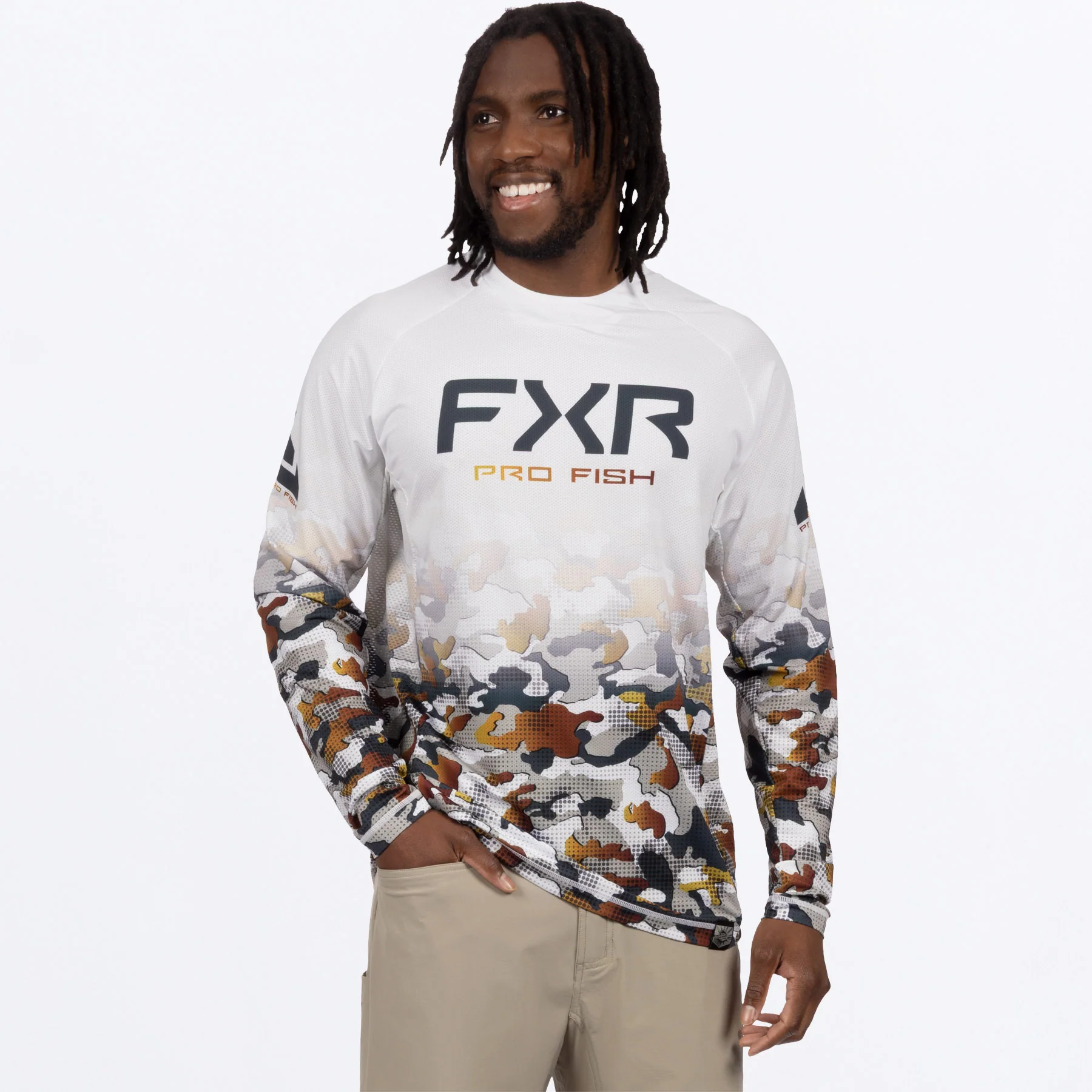 Men's Derby Drift Camo Air UPF Longsleeve - Image 4