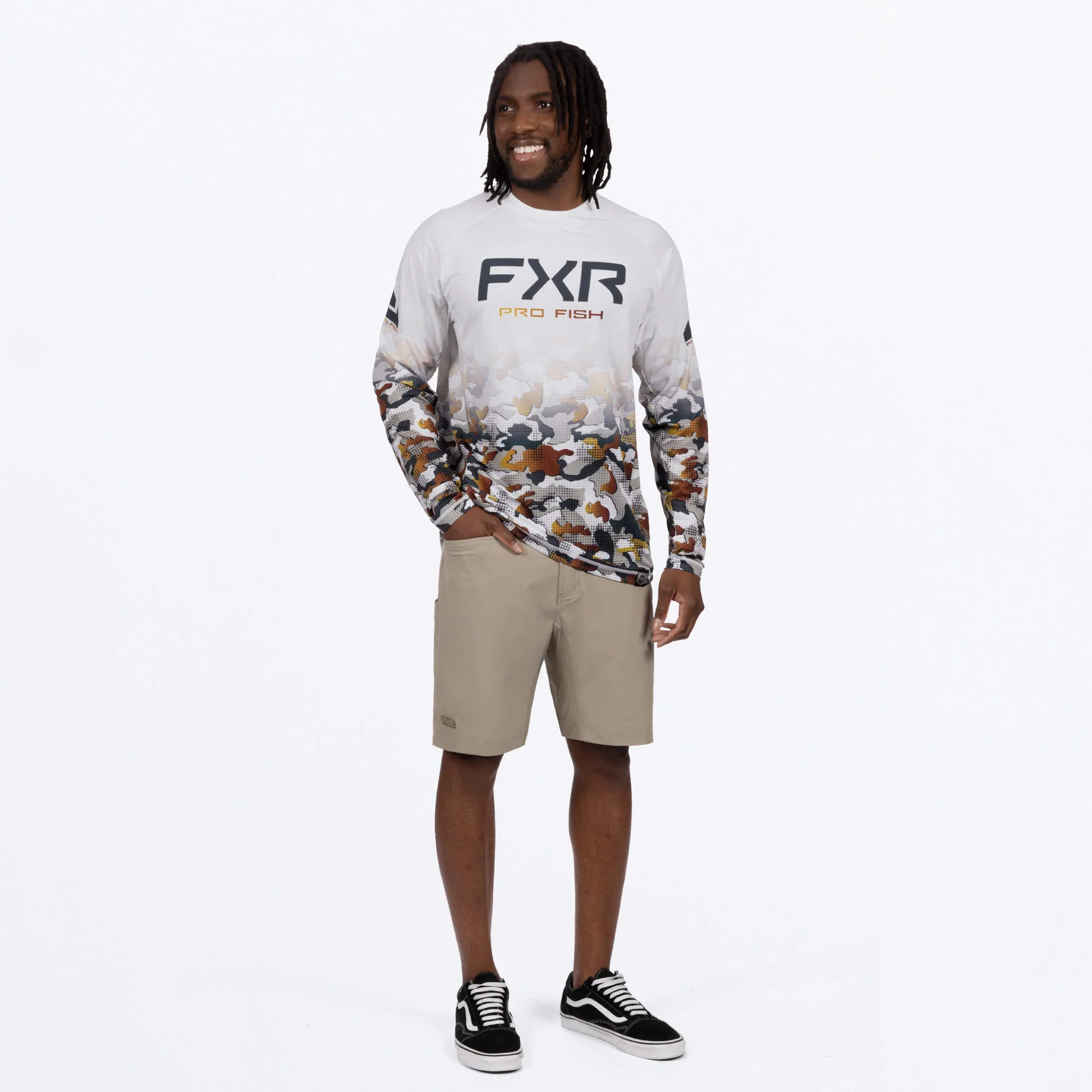 Men's Derby Drift Camo Air UPF Longsleeve - Image 6