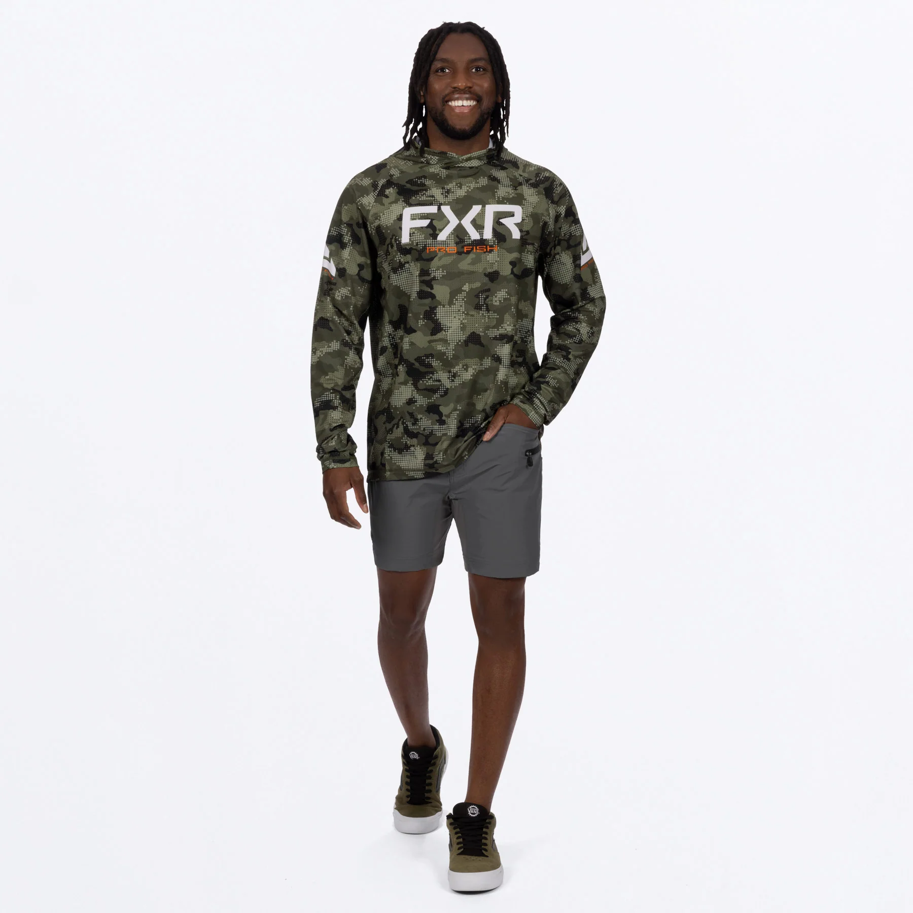 Men's Derby Drift Camo Air UPF Pullover Hoodie - Image 13