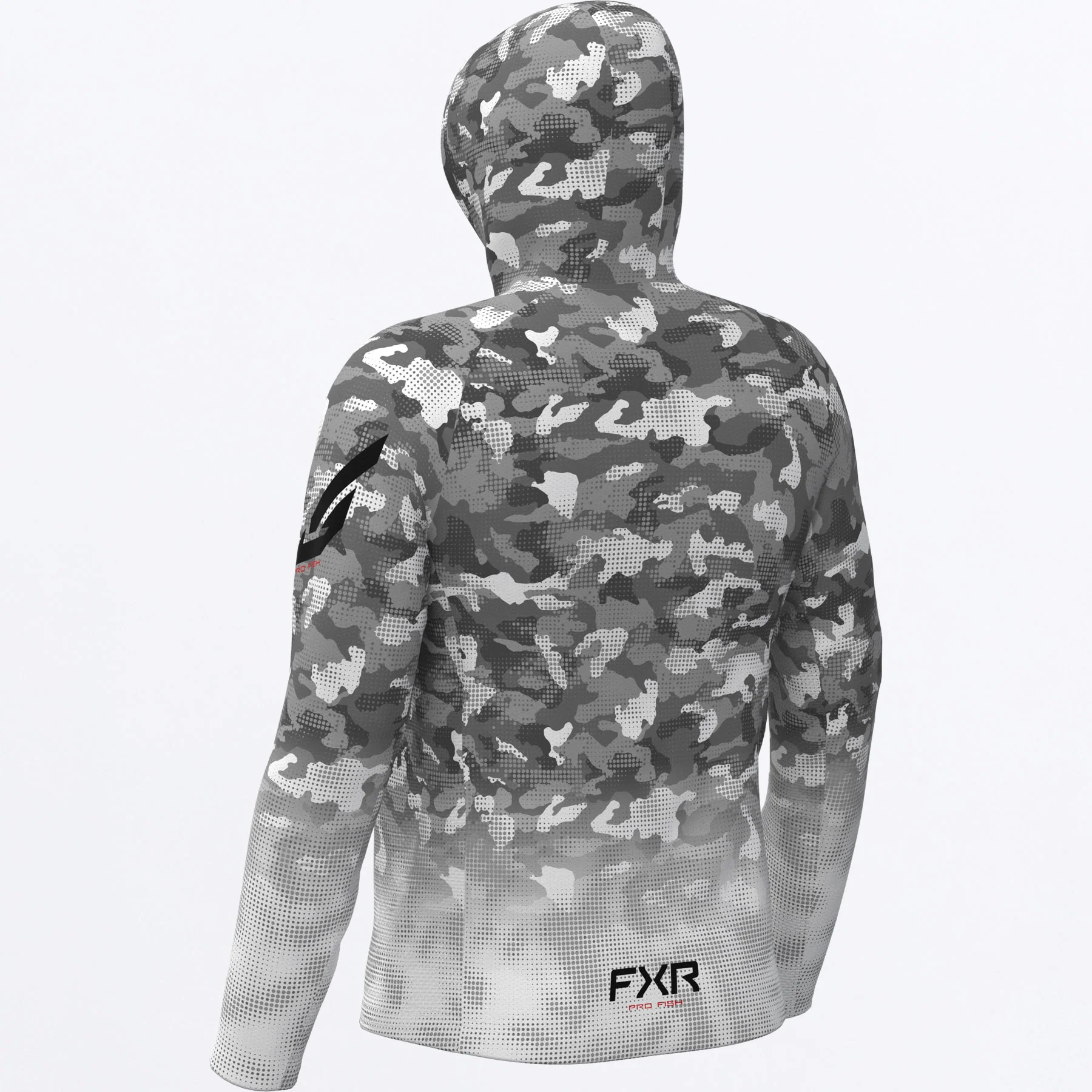 Men's Derby Drift Camo Air UPF Pullover Hoodie - Image 7