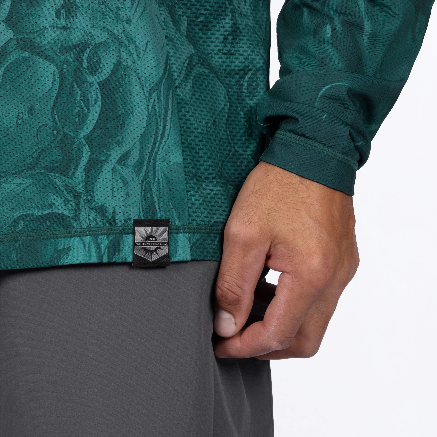 Men's Derby Undertow Air UPF Pullover Hoodie - Image 10
