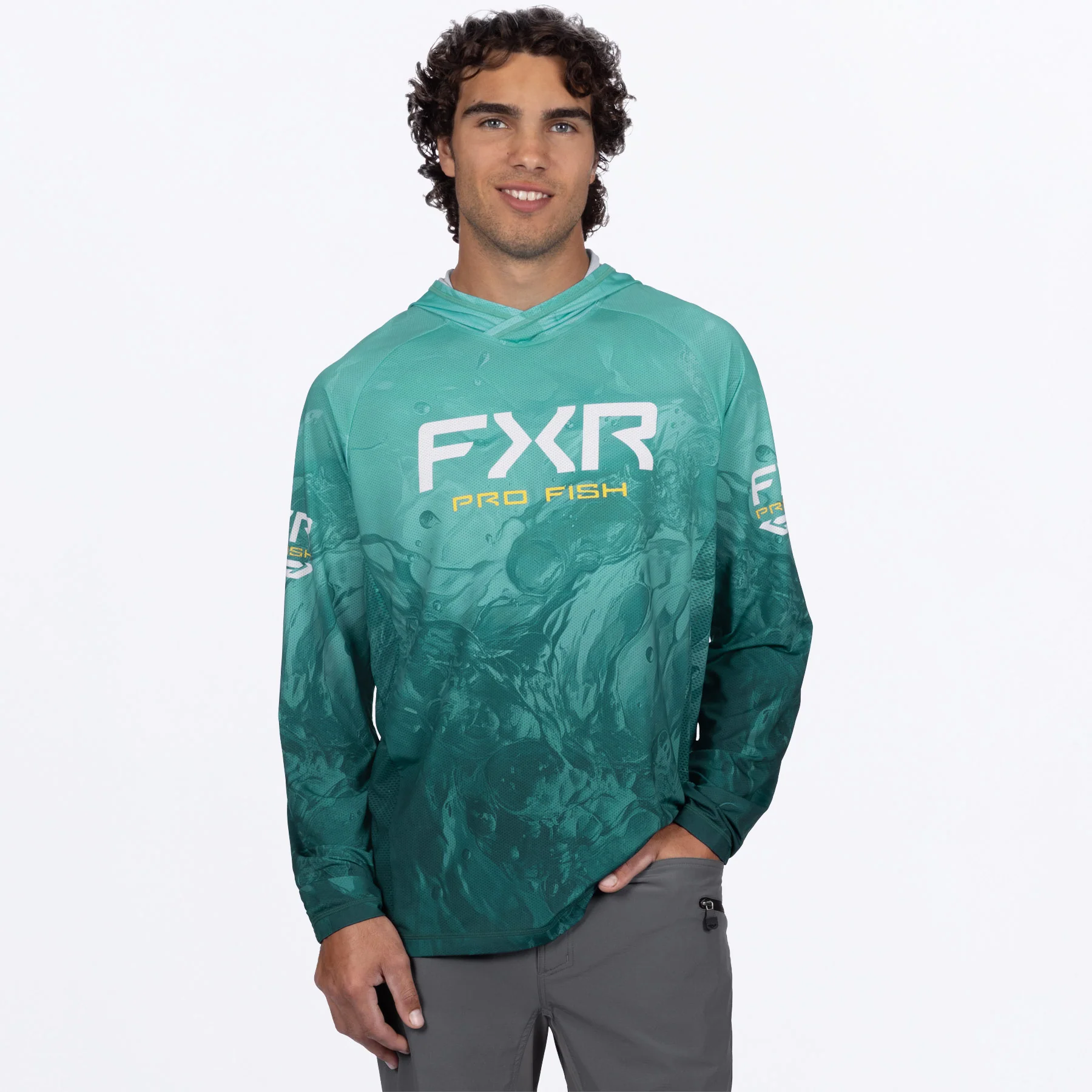 Men's Derby Undertow Air UPF Pullover Hoodie - Image 6