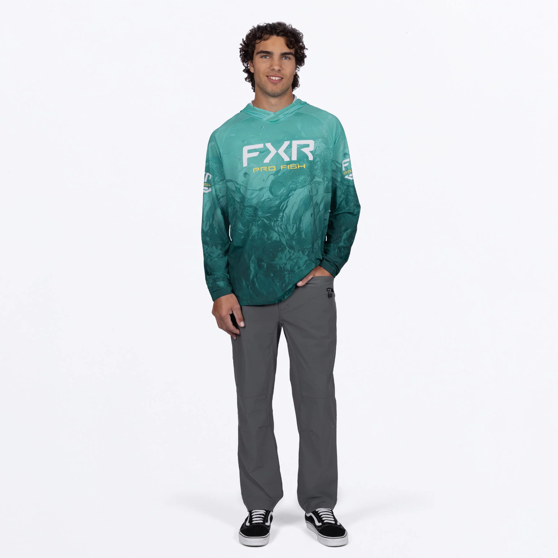 Men's Derby Undertow Air UPF Pullover Hoodie - Image 8