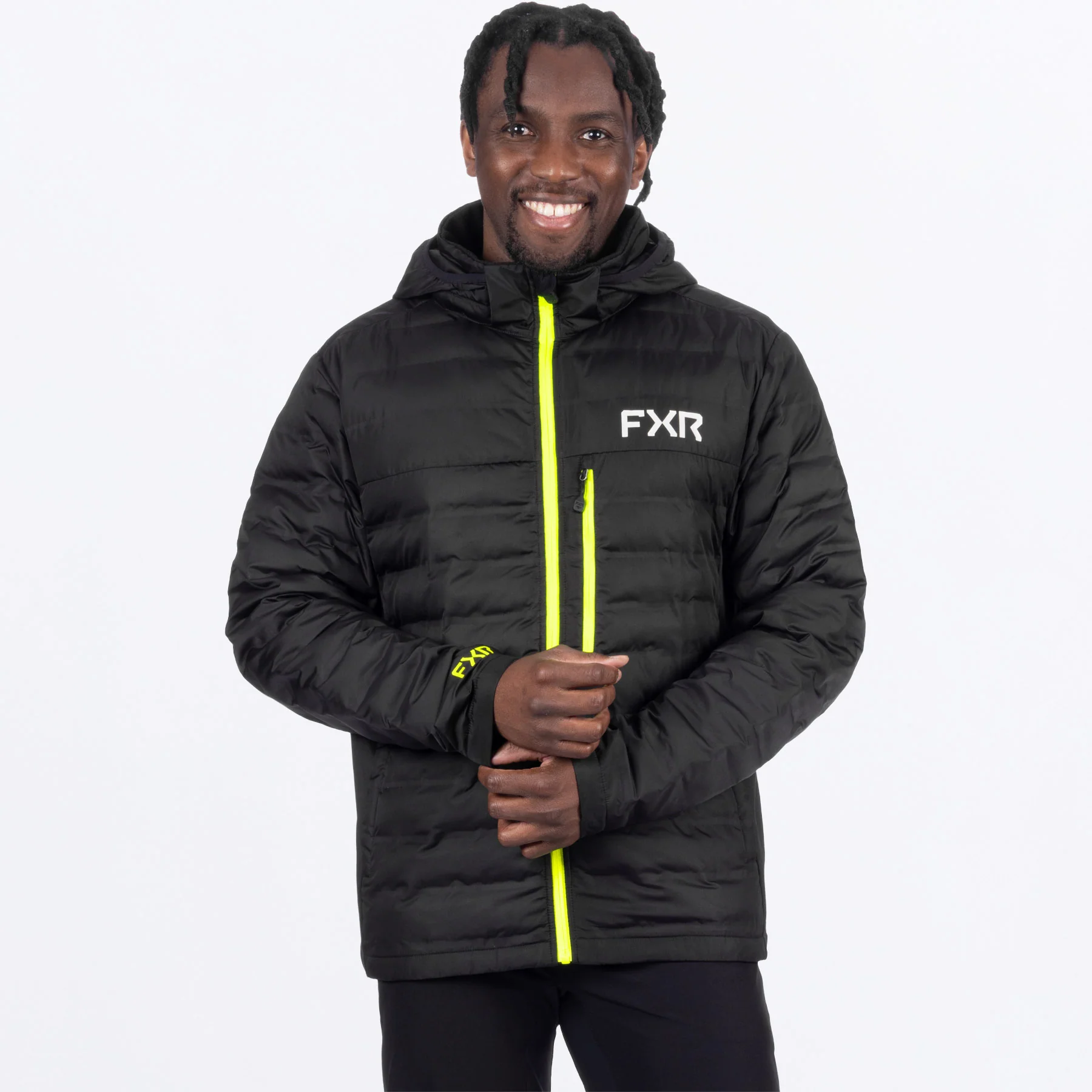 Men's Podium Hybrid Quilted Jacket - Image 5