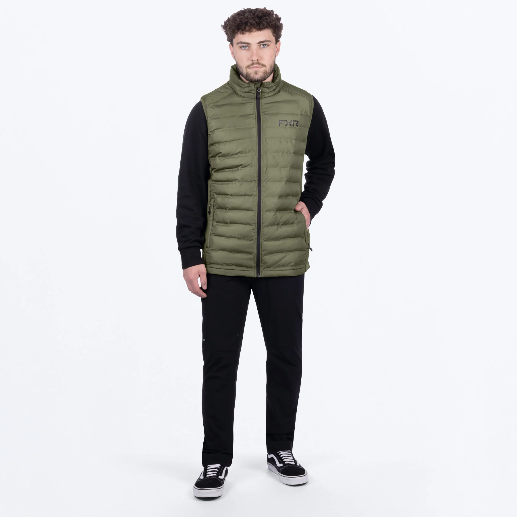Men's Podium Hybrid Quilted Vest - Image 6