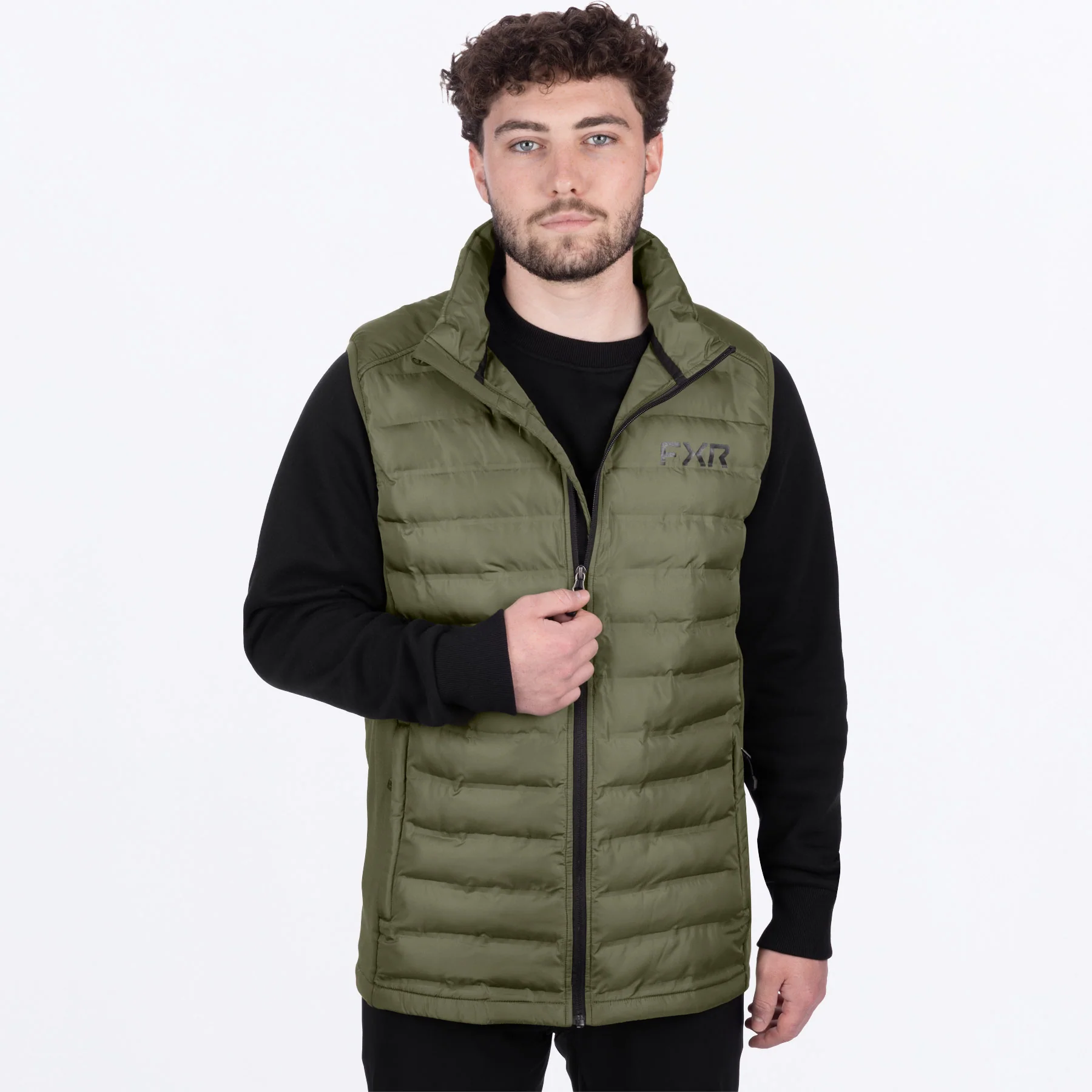 Men's Podium Hybrid Quilted Vest - Image 7