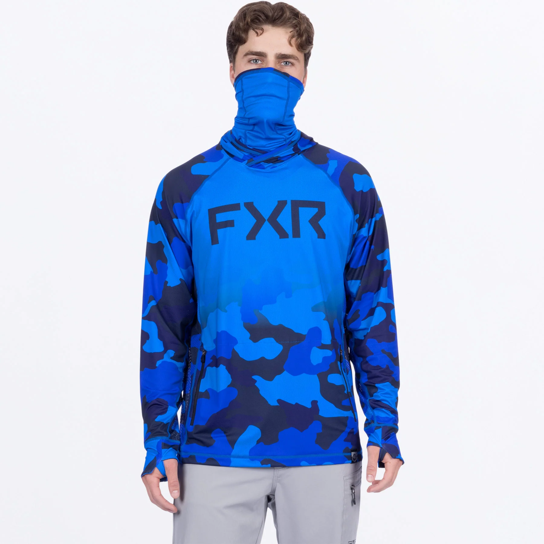 Men's Pro Camo Air UPF Pullover Hoodie - Image 6