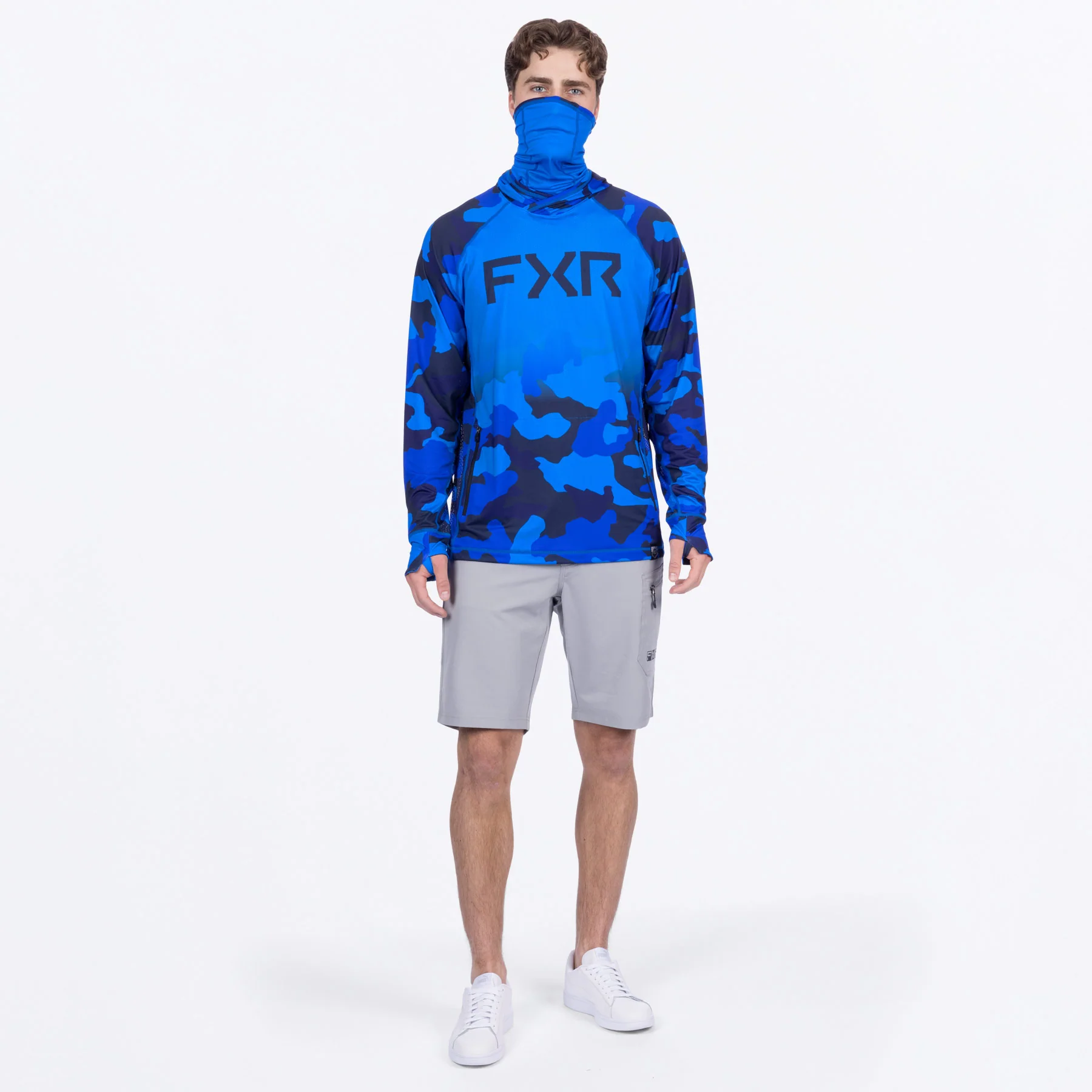 Men's Pro Camo Air UPF Pullover Hoodie - Image 8