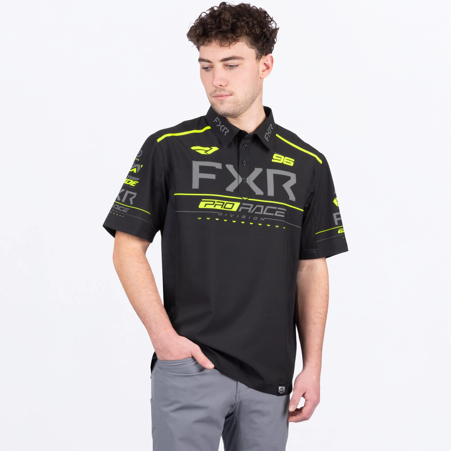Men's Race Div Performance UPF Polo Shirt - Image 14