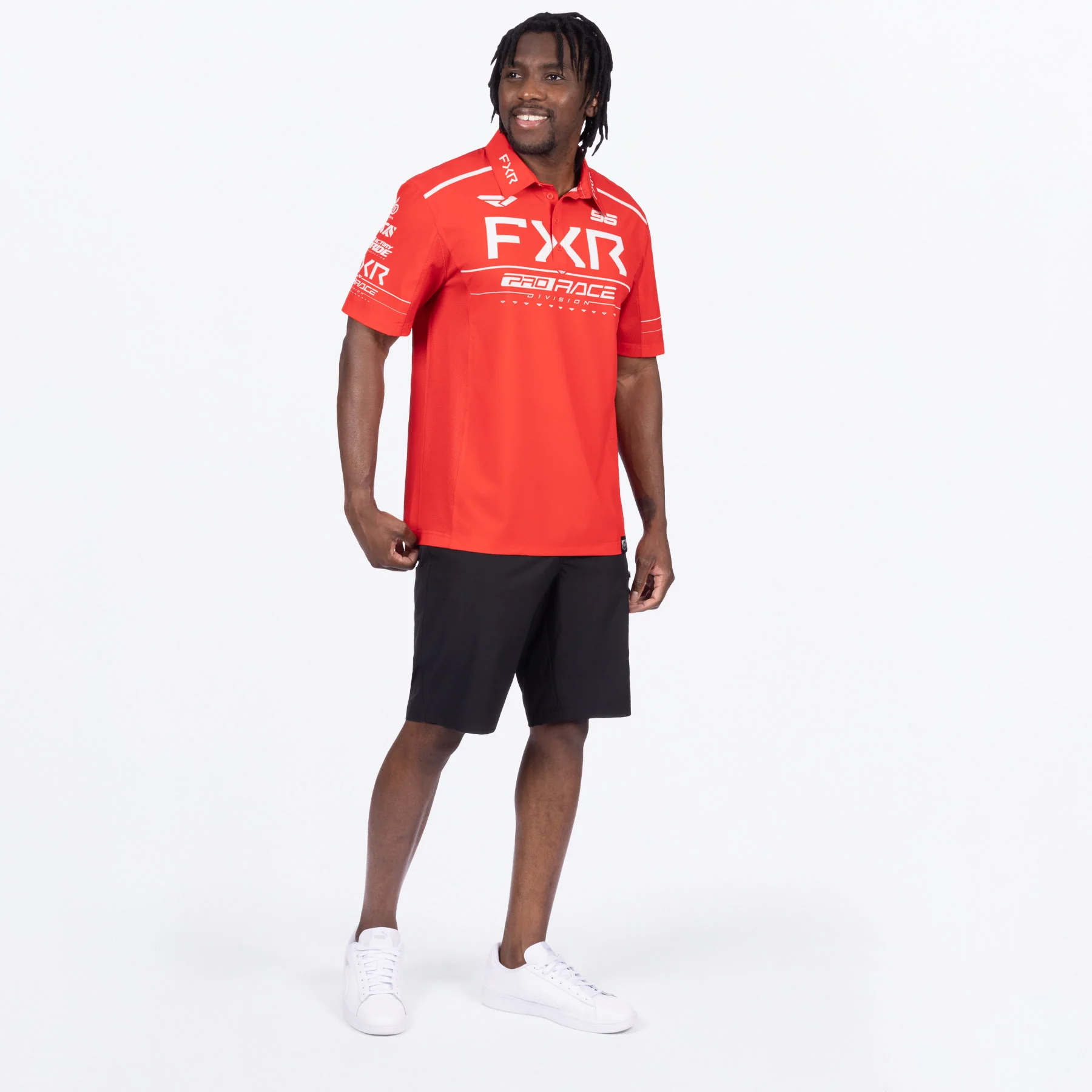 Men's Race Div Performance UPF Polo Shirt - Image 20
