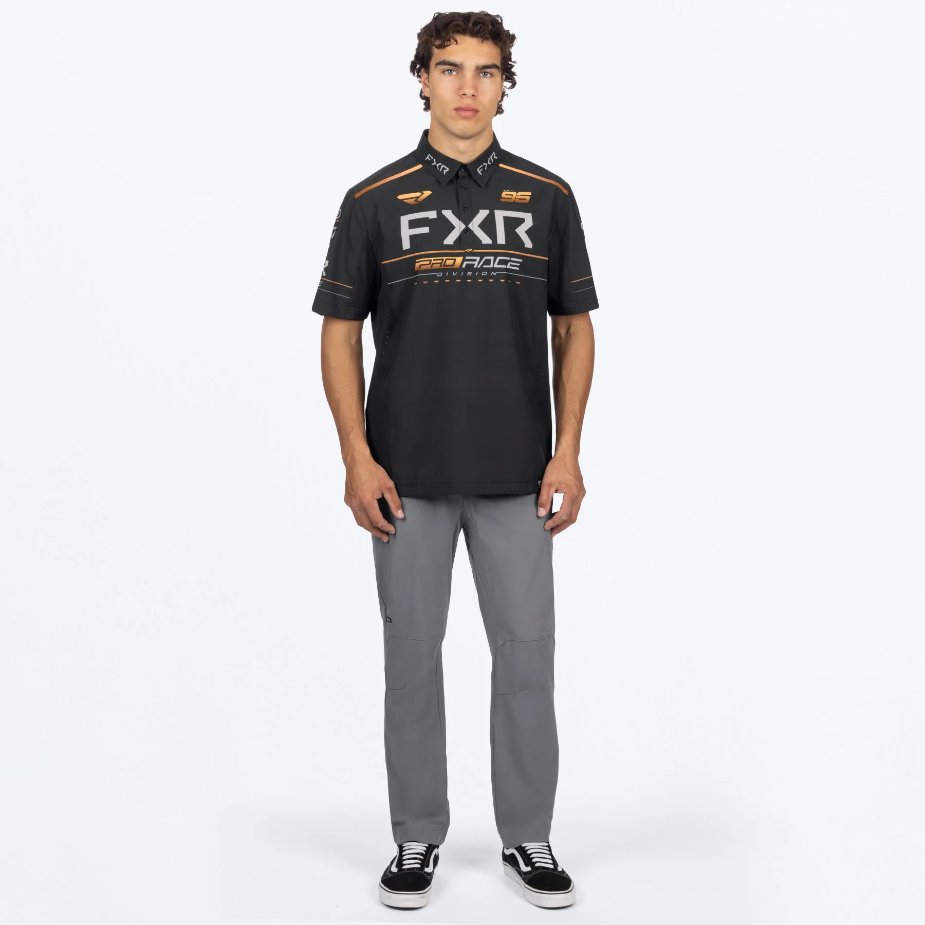 Men's Race Div Performance UPF Polo Shirt - Image 28