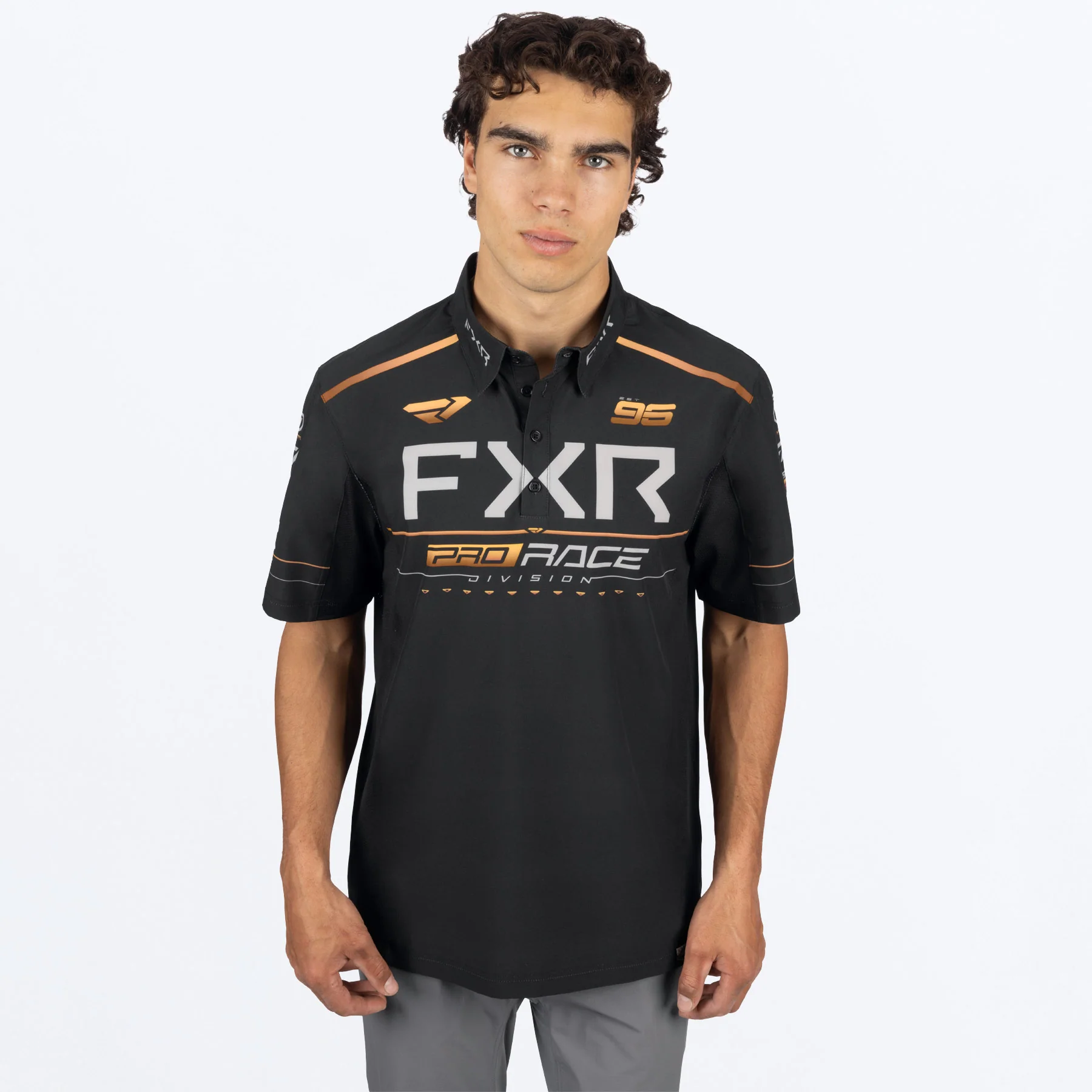 Men's Race Div Performance UPF Polo Shirt - Image 29