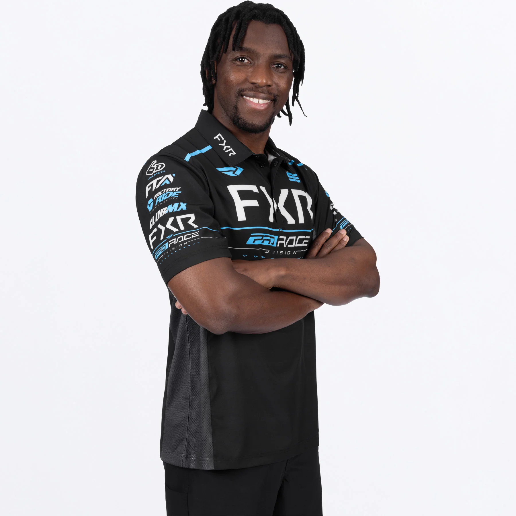 Men's Race Div Performance UPF Polo Shirt - Image 9