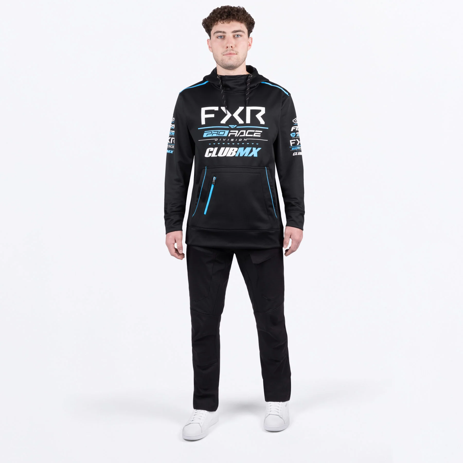 Men's Race Div Tech Pullover Hoodie - Image 7