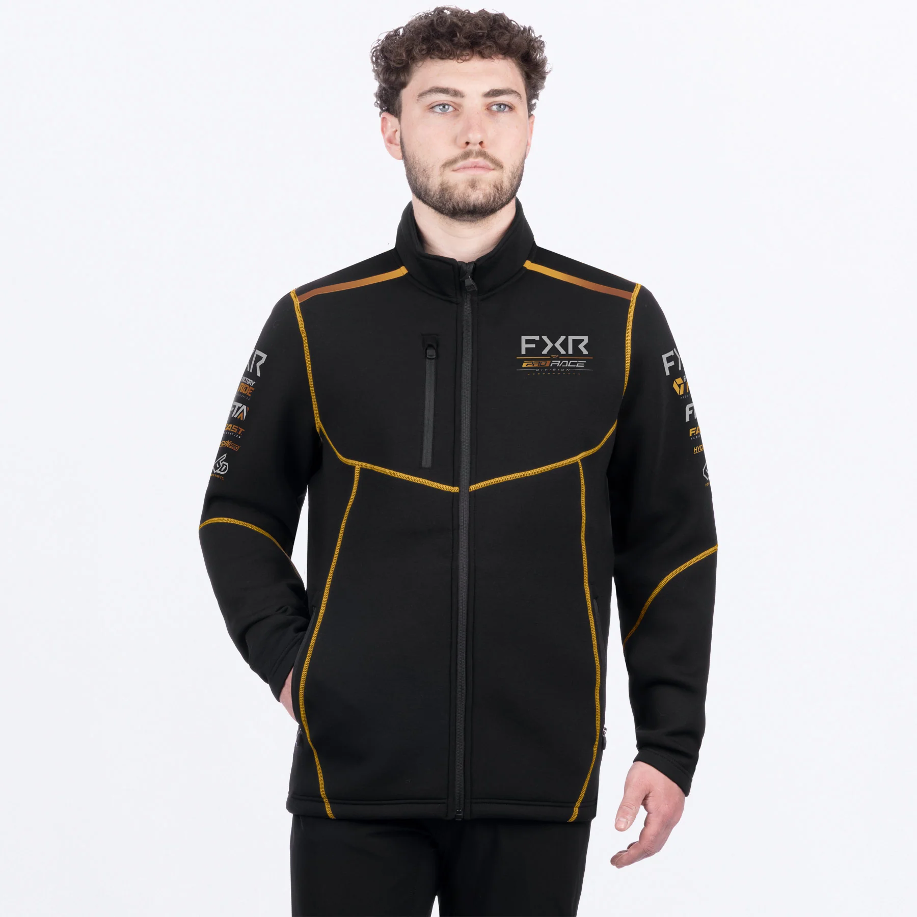 Men's Race Division Tech Zip Up