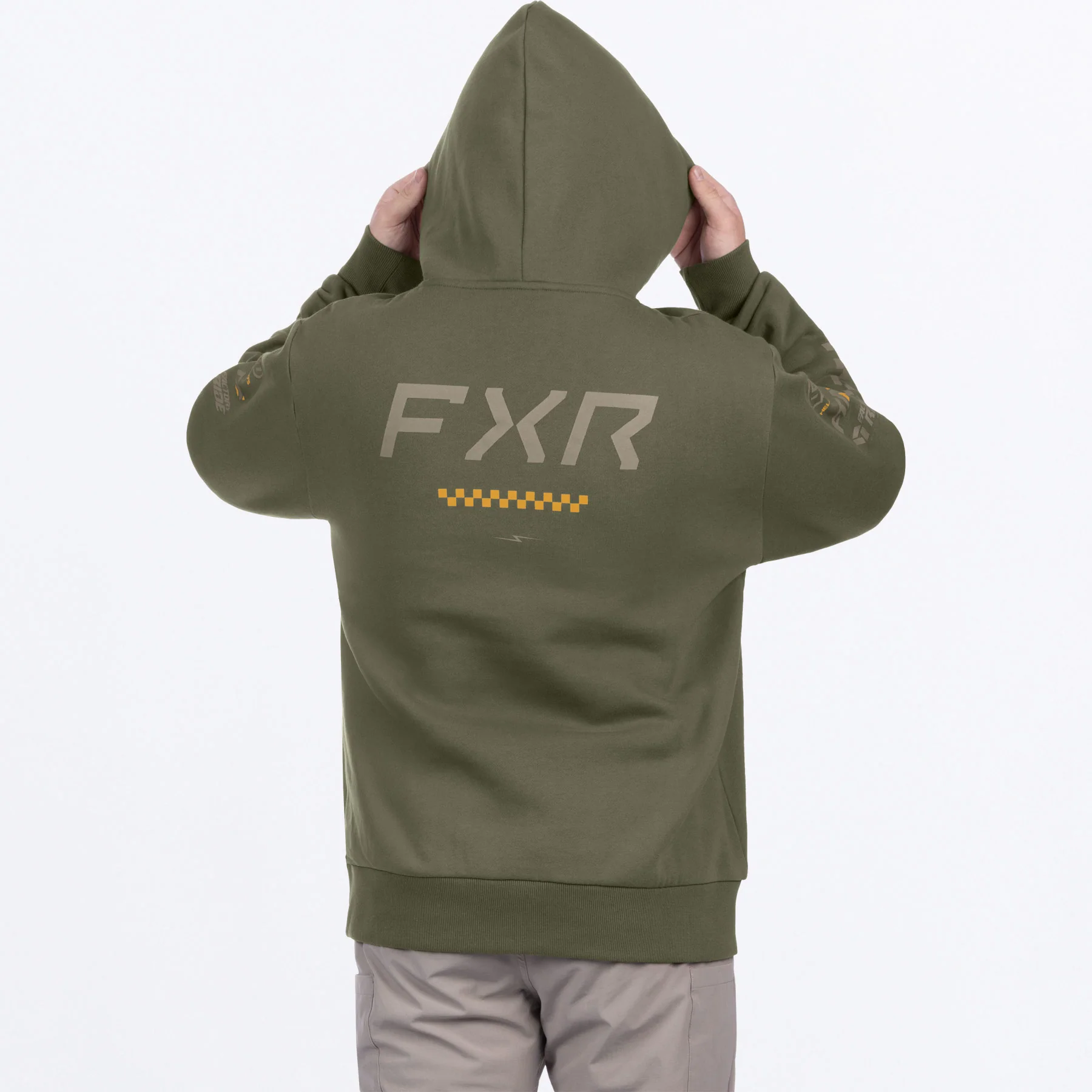 Men's Stack Cotton Pullover Hoodie - Image 10