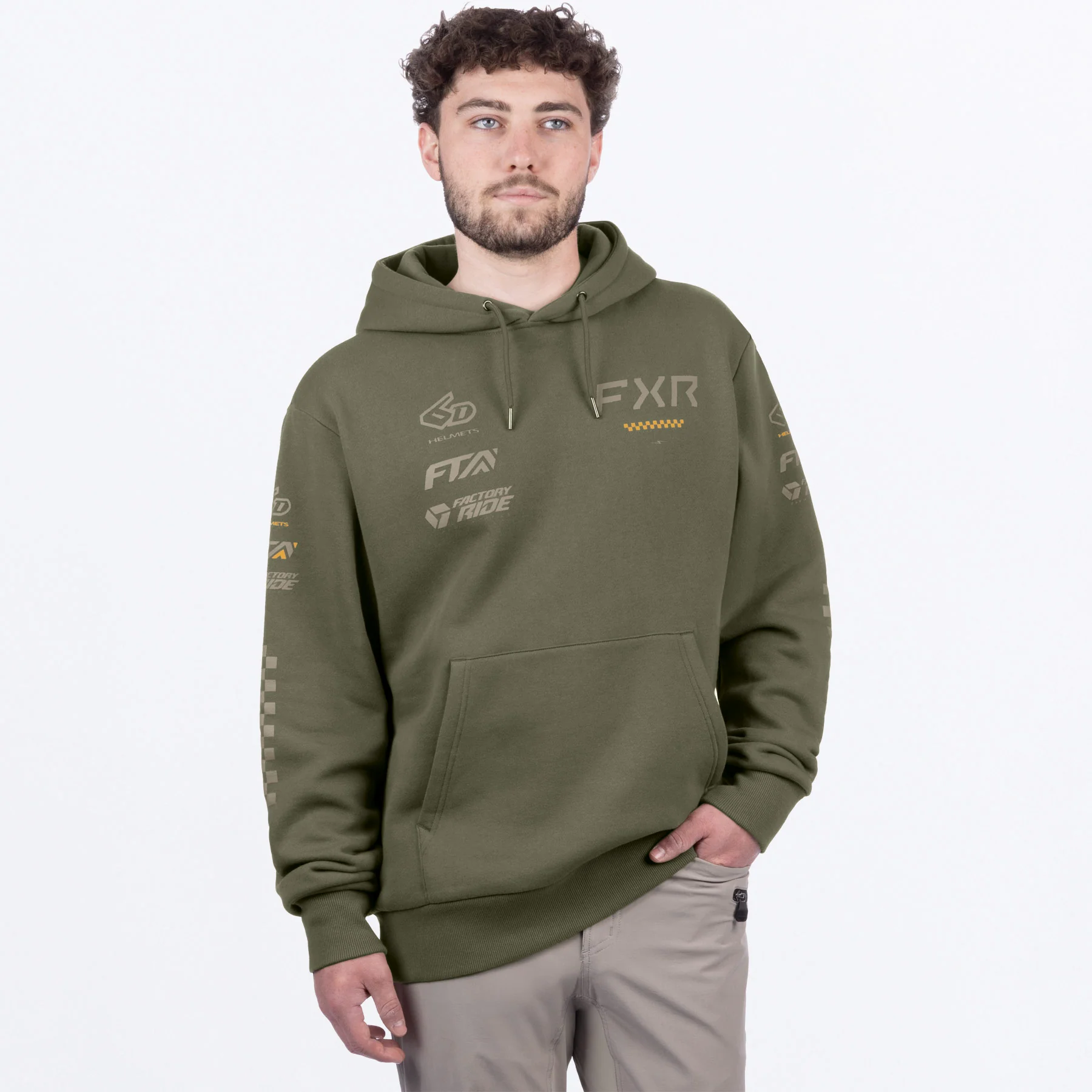 Men's Stack Cotton Pullover Hoodie - Image 6
