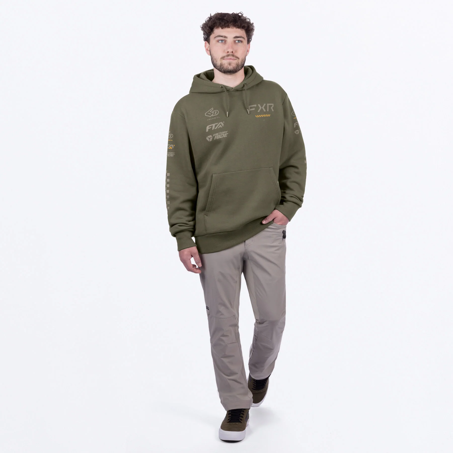 Men's Stack Cotton Pullover Hoodie - Image 8