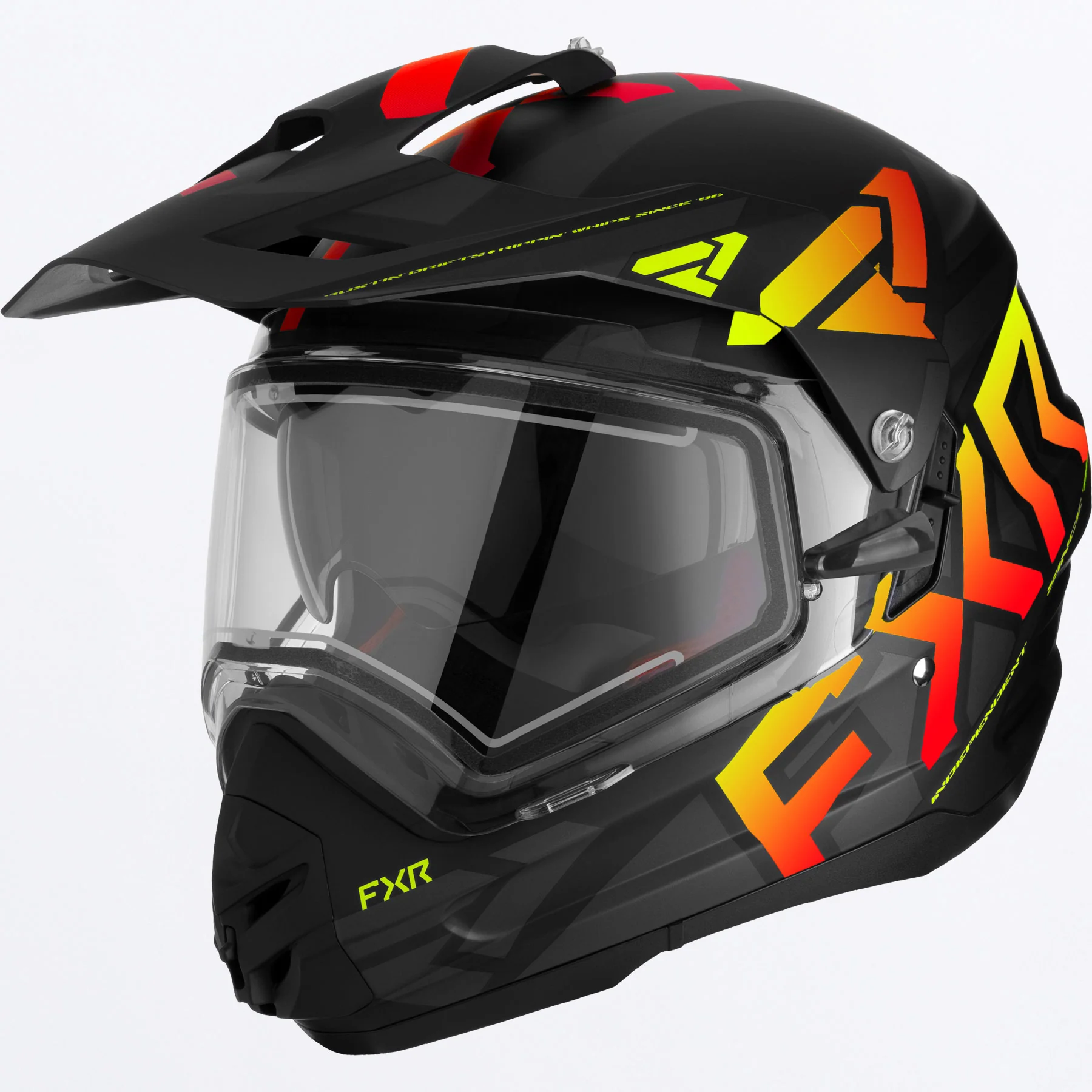 Torque X Team Helmet w/ E Shield & Sun Shade - Image 26