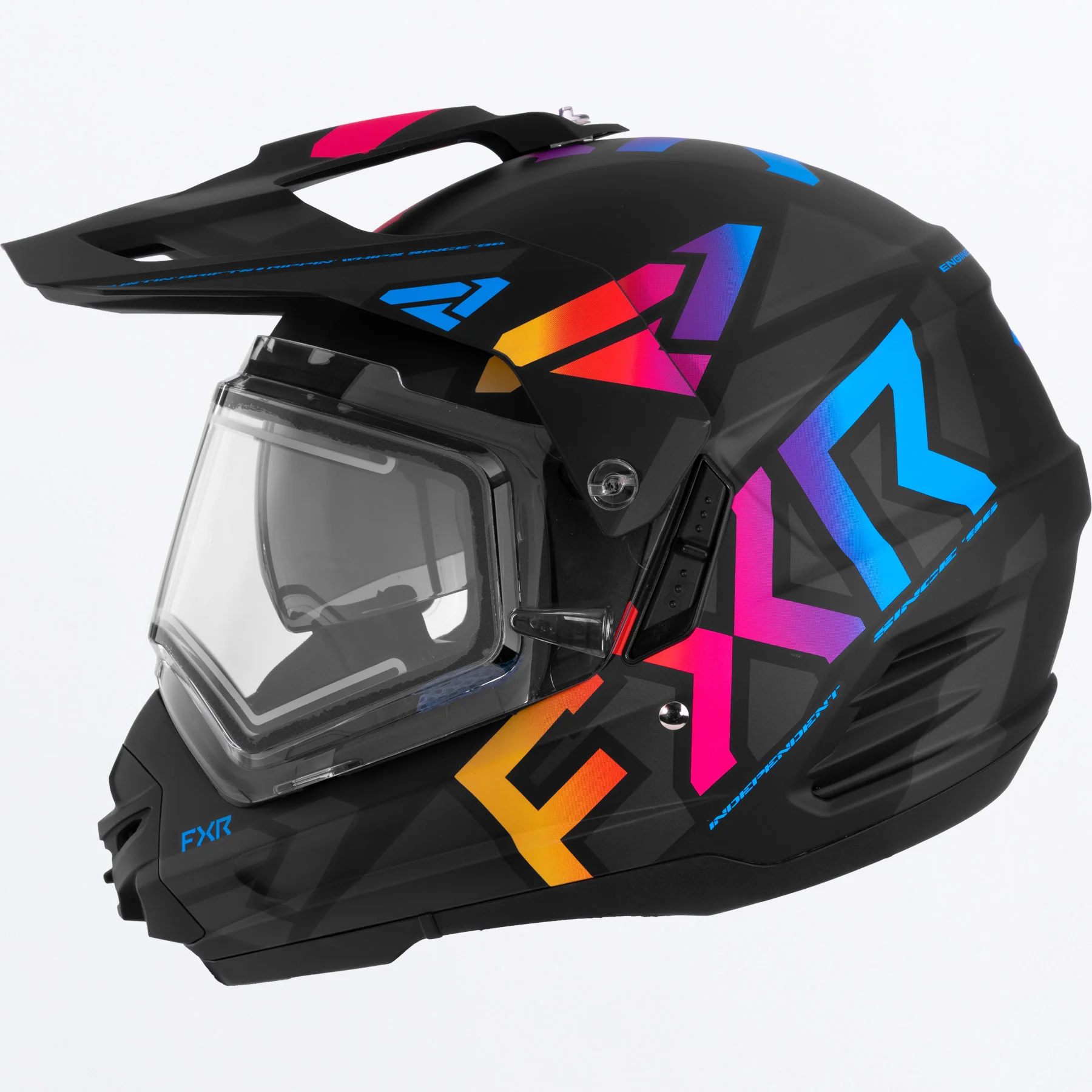 Torque X Team Helmet w/ E Shield & Sun Shade - Image 34