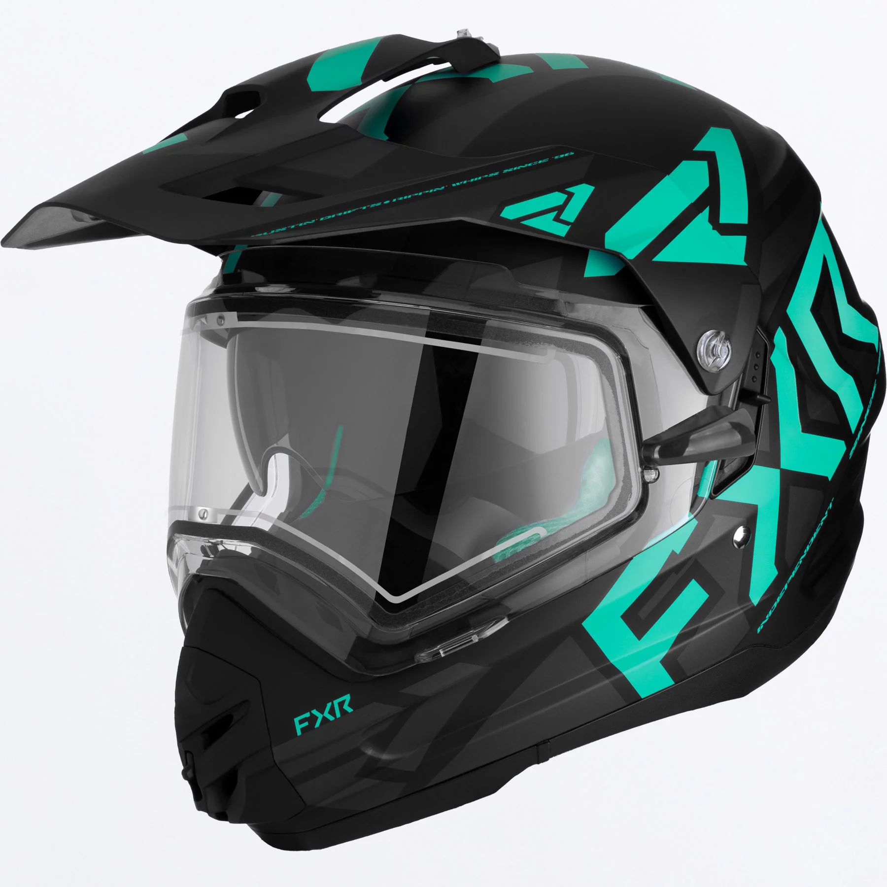 Torque X Team Helmet w/ E Shield & Sun Shade - Image 62
